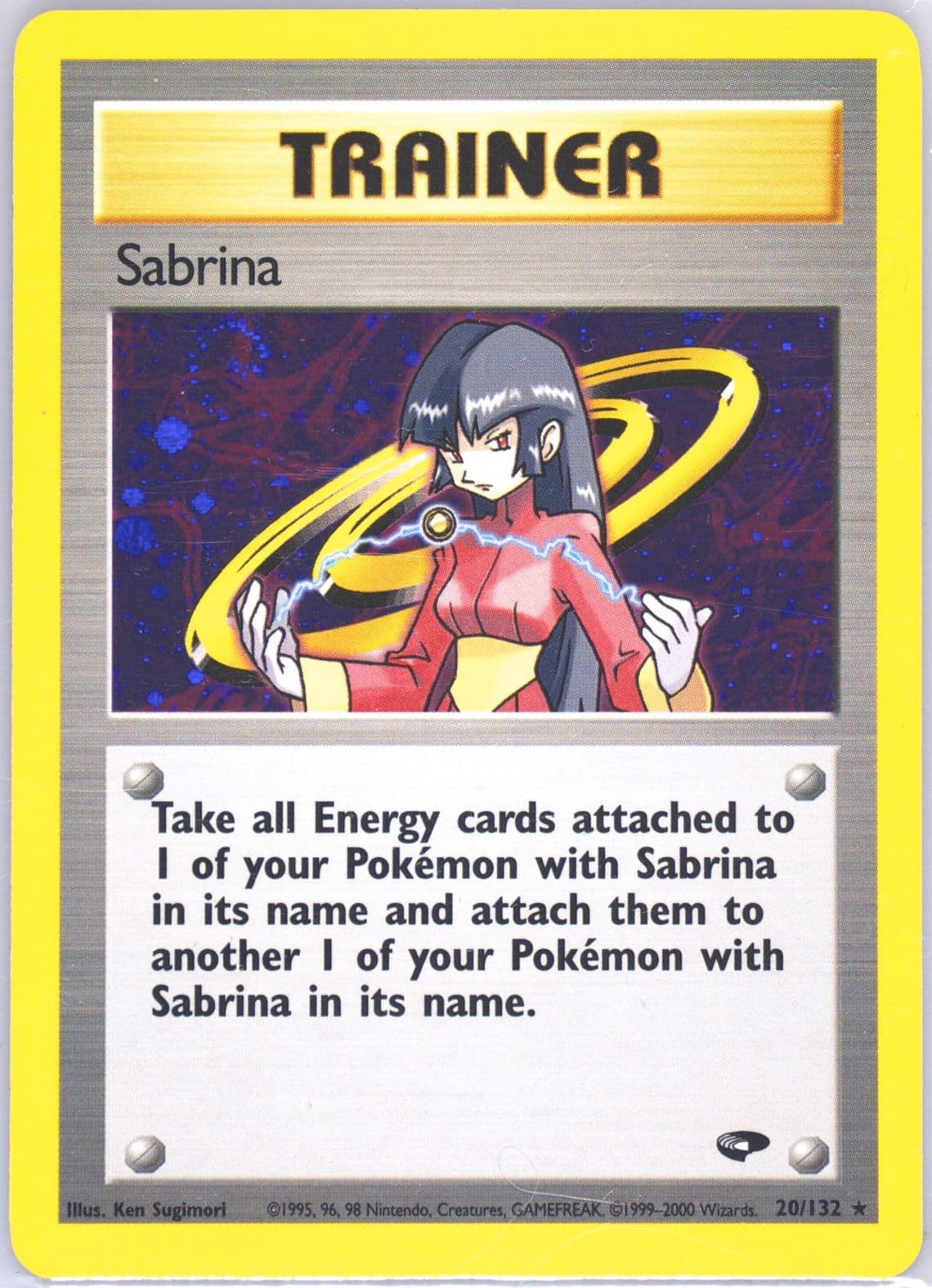Sabrina-Holo (20) 2000 Pokemon Gym Challenge