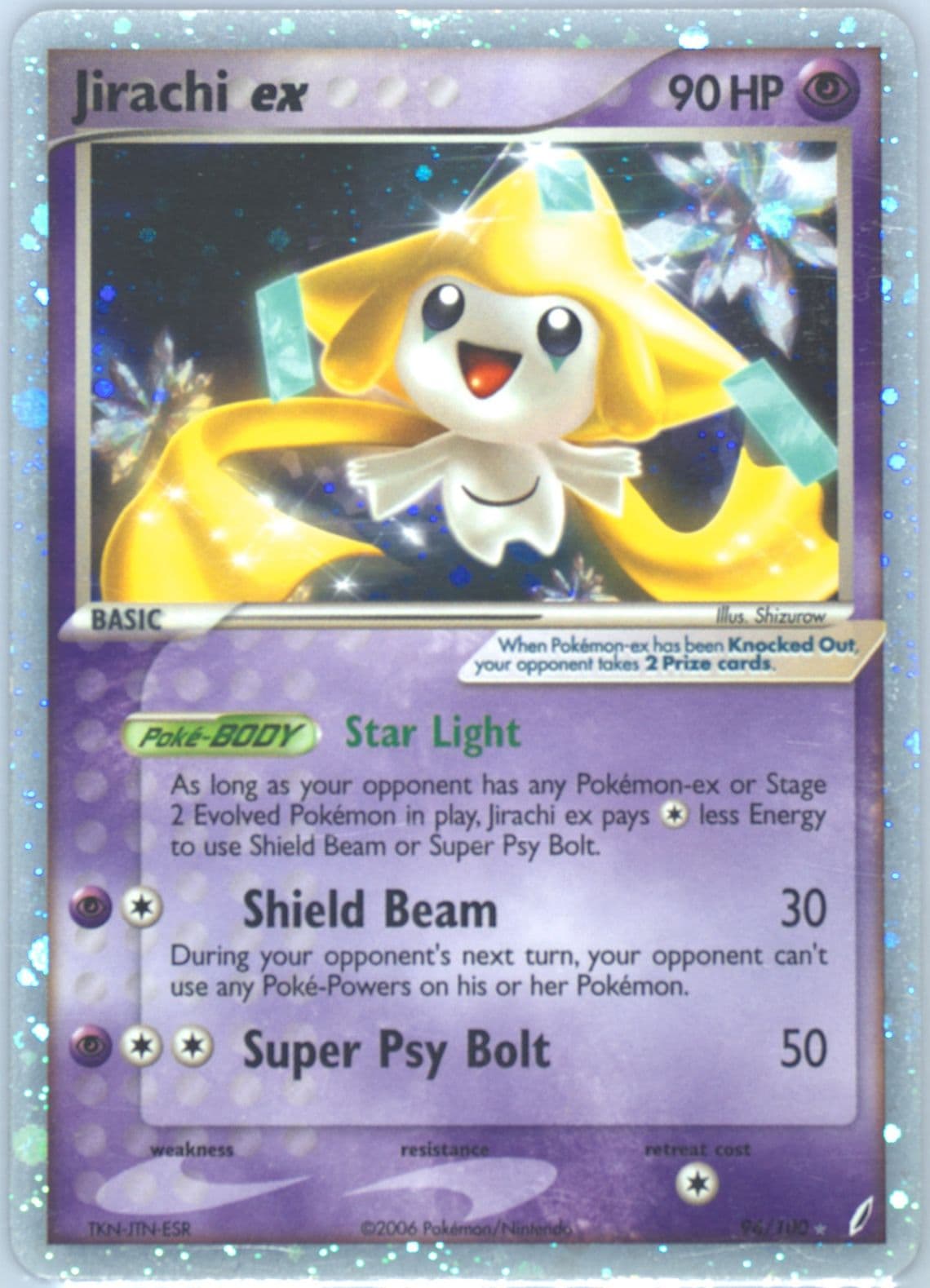 Jirachi EX-Holo (94) 2006 Pokemon EX Crystal Guardians