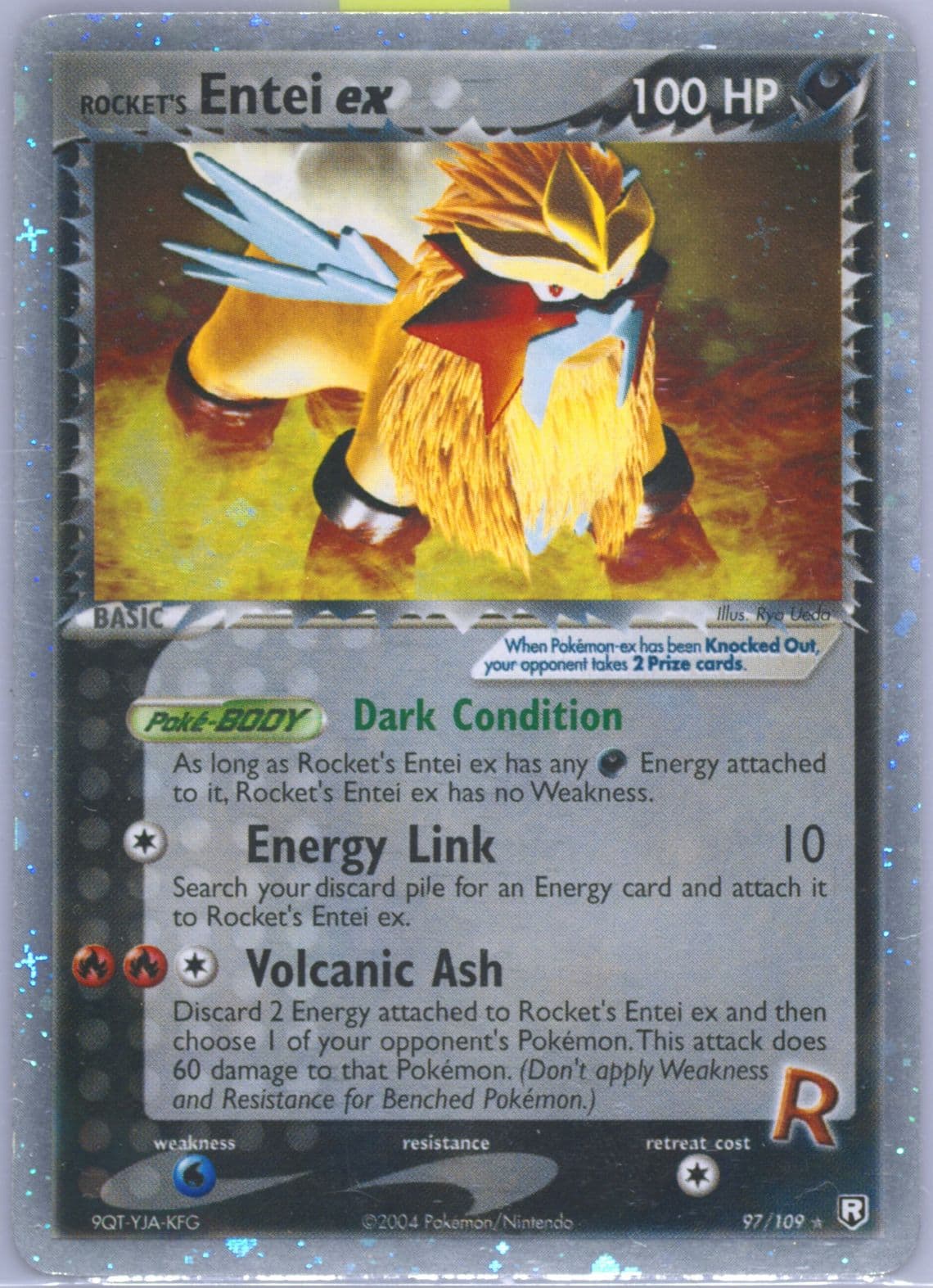 Rocket's Entei EX-Holo (97) 2004 Pokemon EX Team Rocket Returns
