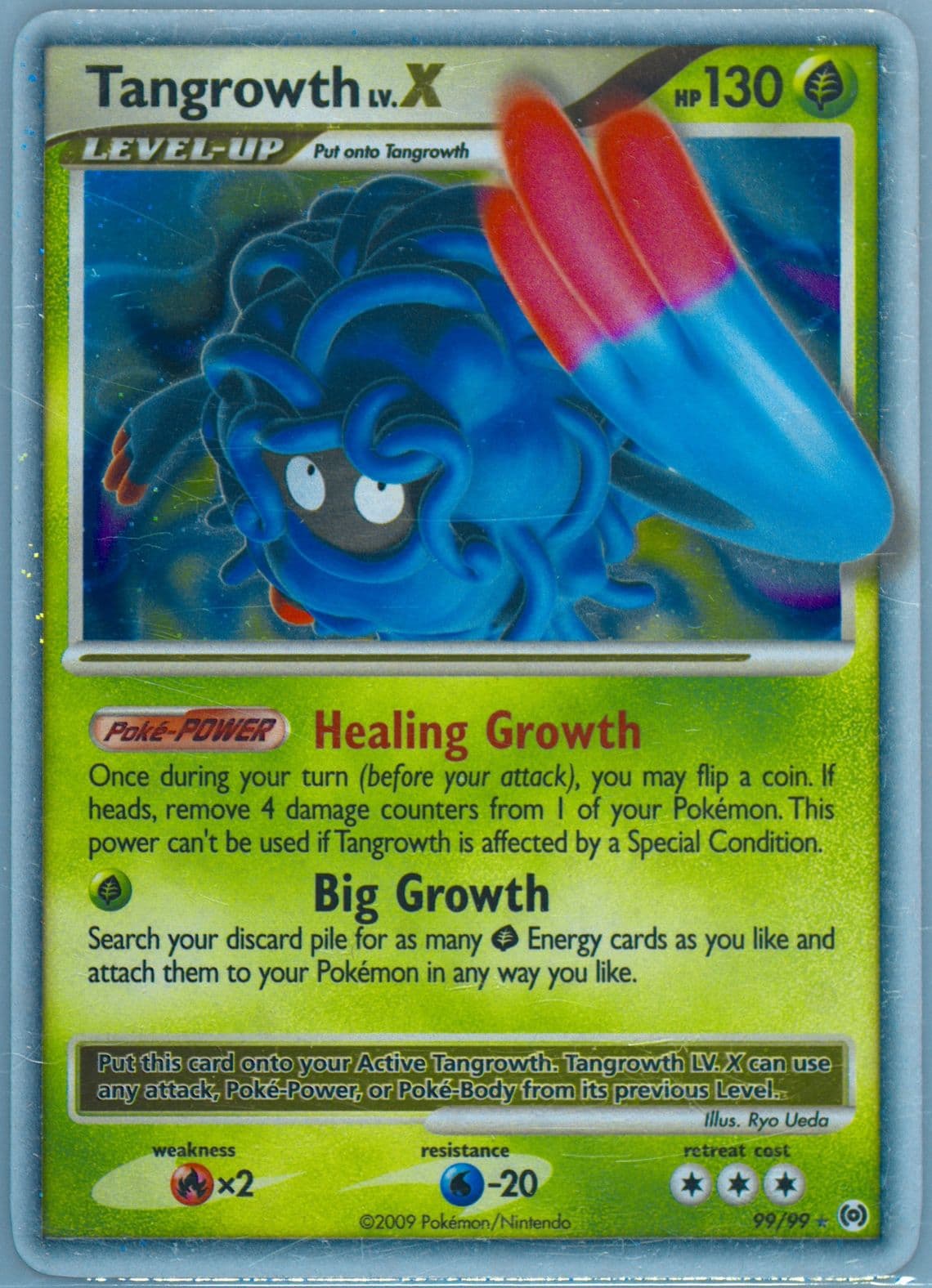 Tangrowth LV.X-Holo (99) 2009 Pokemon Platinum Arceus