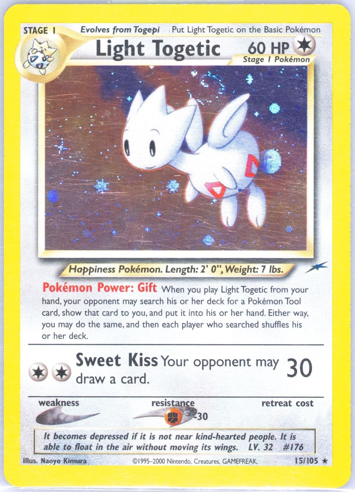 Light Togetic-Holo (15) 2002 Pokemon Neo Destiny