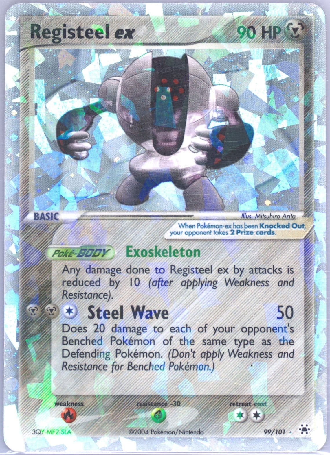 Registeel EX-Holo (99) 2004 Pokemon EX Hidden Legends