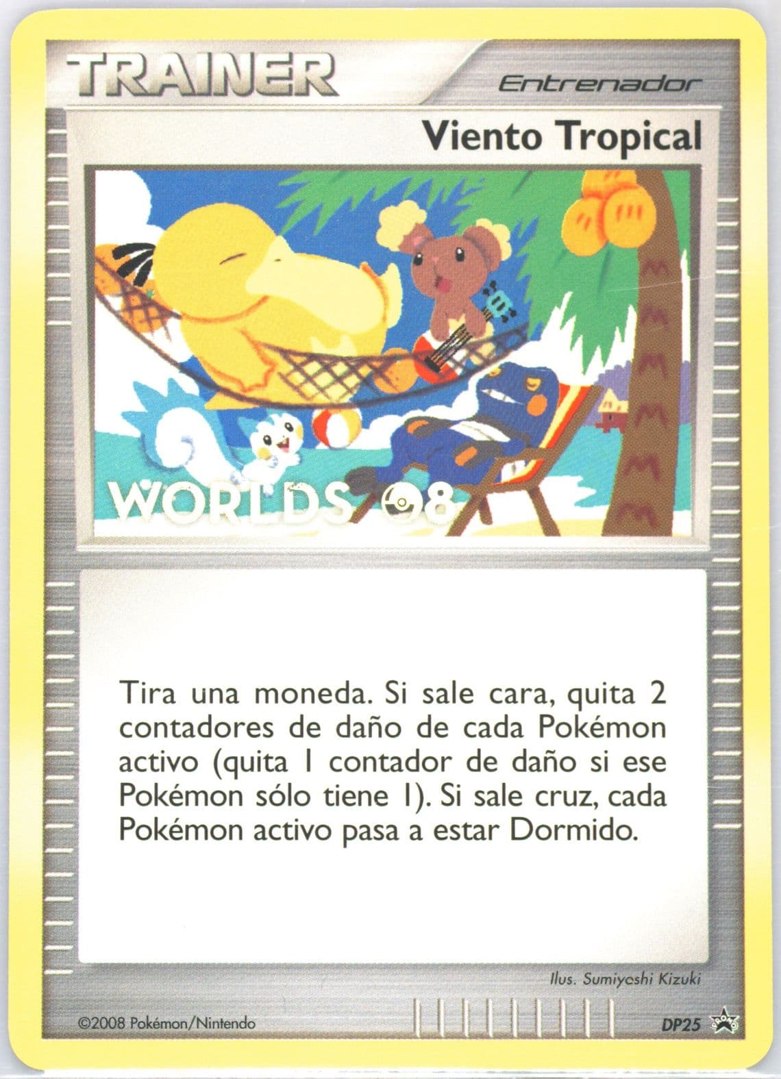Tropical Wind Spanish (DP25) 2008 Pokemon Diamond & Pearl World 08 Promo