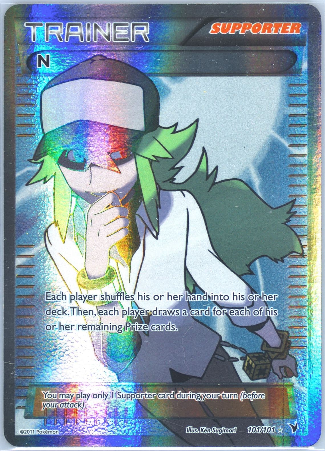 Full Art/N (101) 2011 Pokemon Black & White Noble Victories