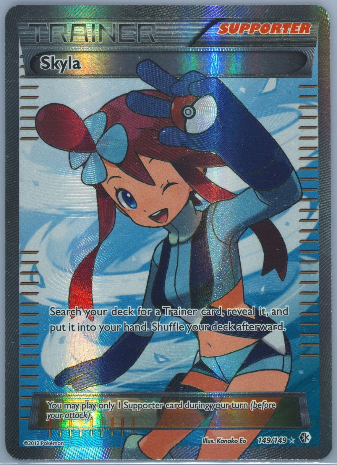 Full Art/Skyla (149) 2012 Pokemon Black & White Boundaries Crossed