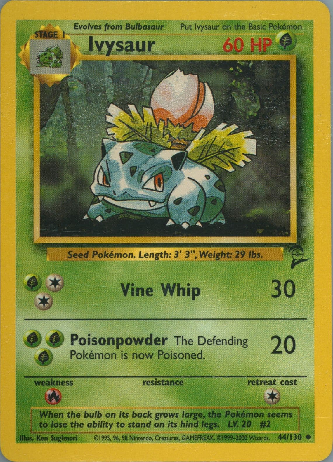 Ivysaur (44) 2000 Pokemon Game Base II