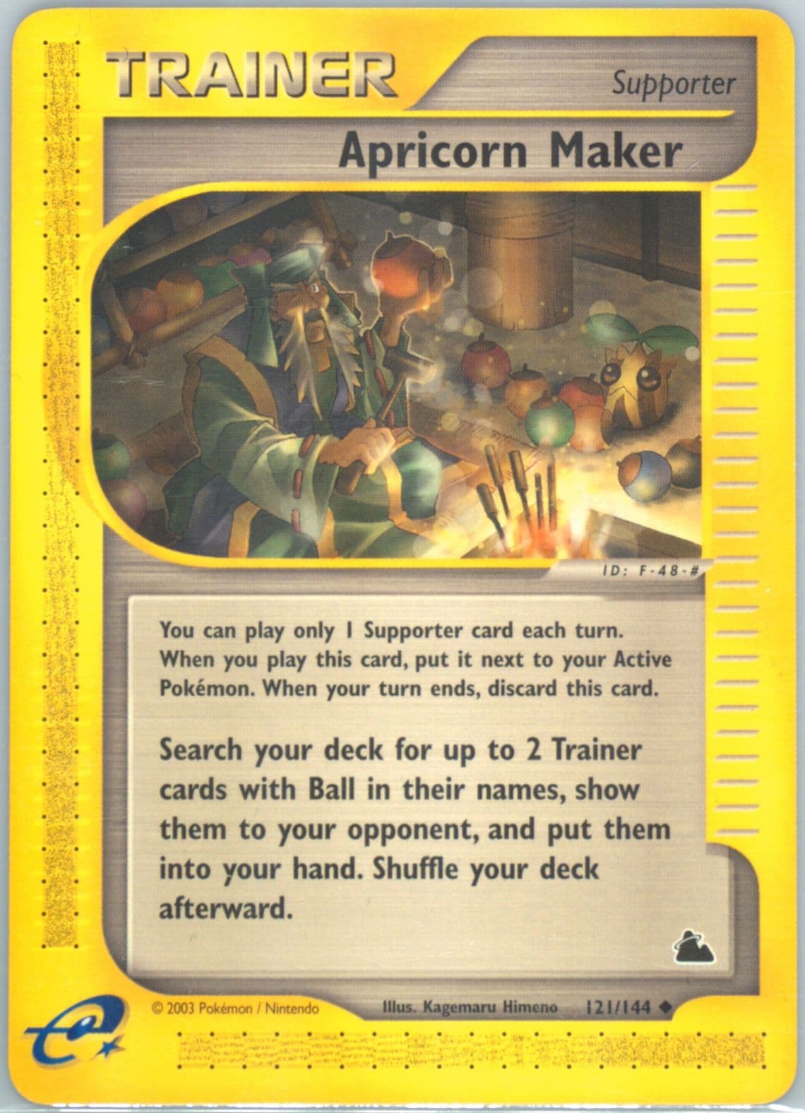 Apricorn Maker (121) 2003 Pokemon Skyridge