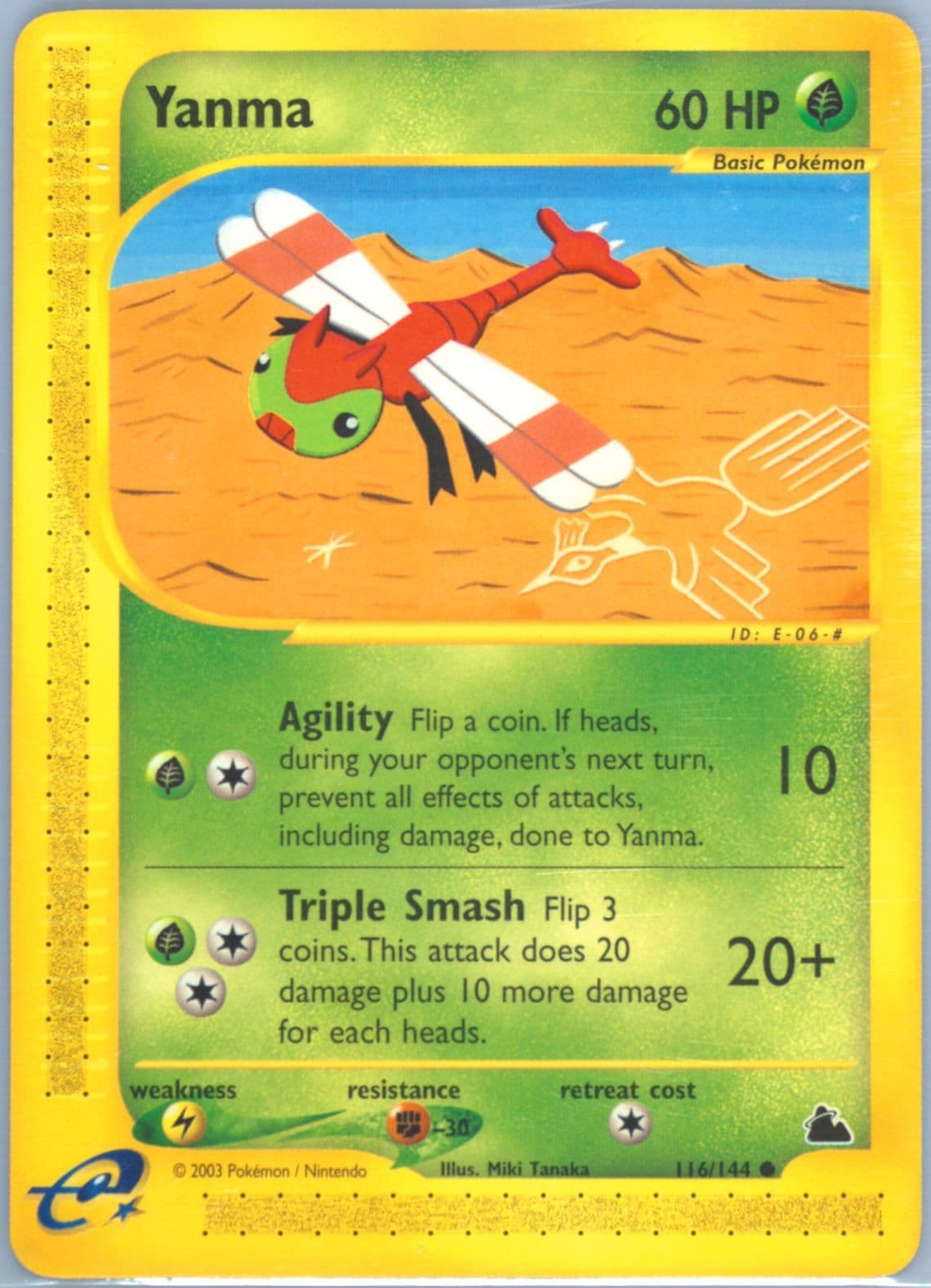 Yanma (116) 2003 Pokemon Skyridge