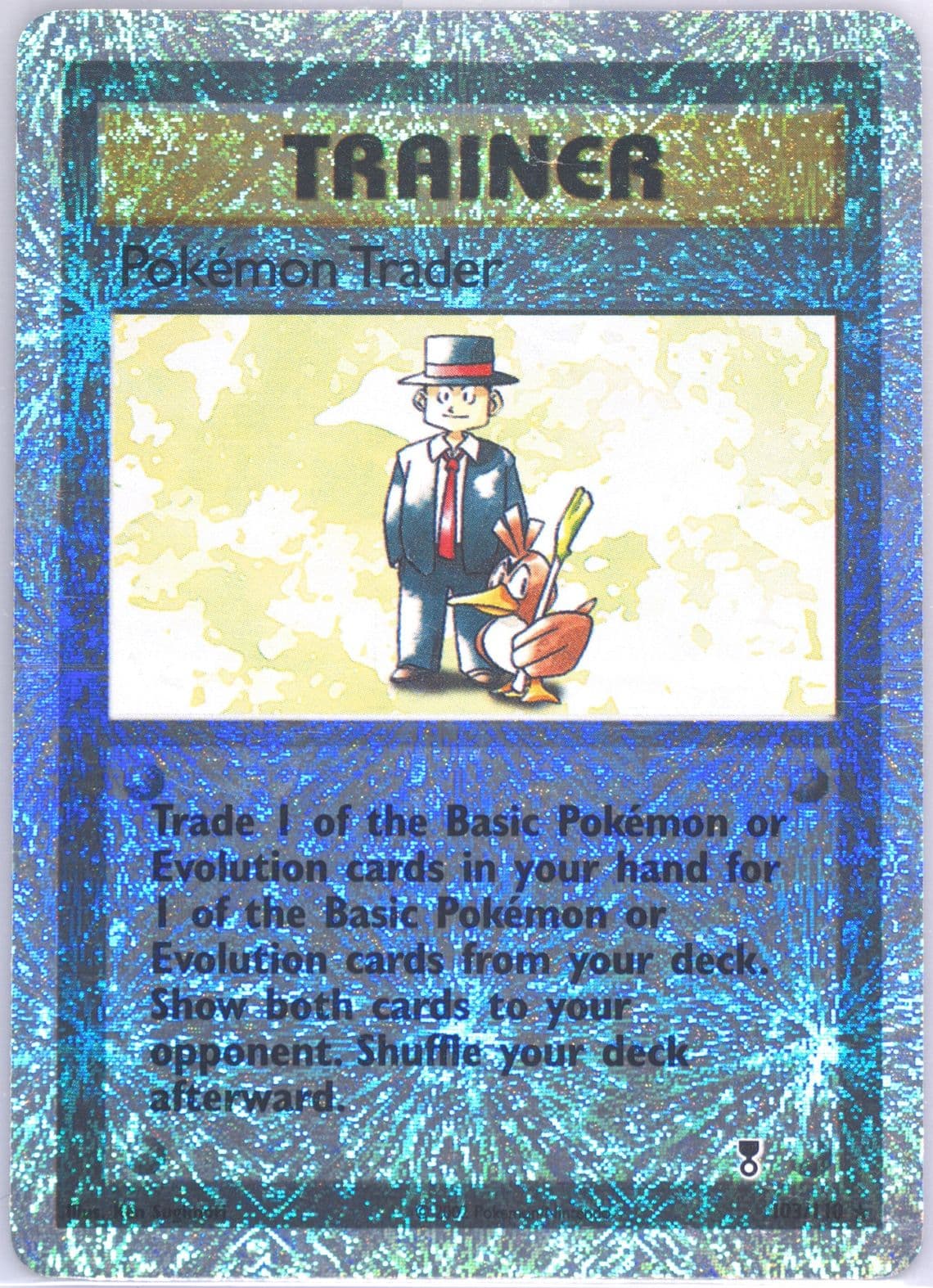 Pokemon Trader-Reverse Foil (103) 2002 Pokemon Legendary Collection