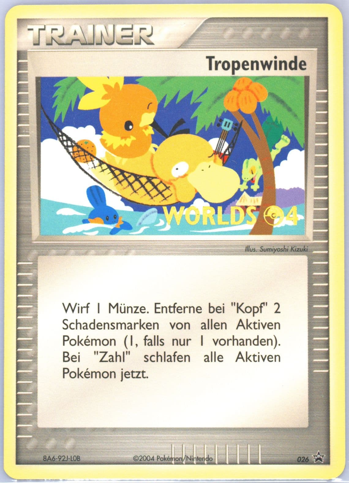Tropical Wind German (26) 2004 Pokemon World Championships Promo