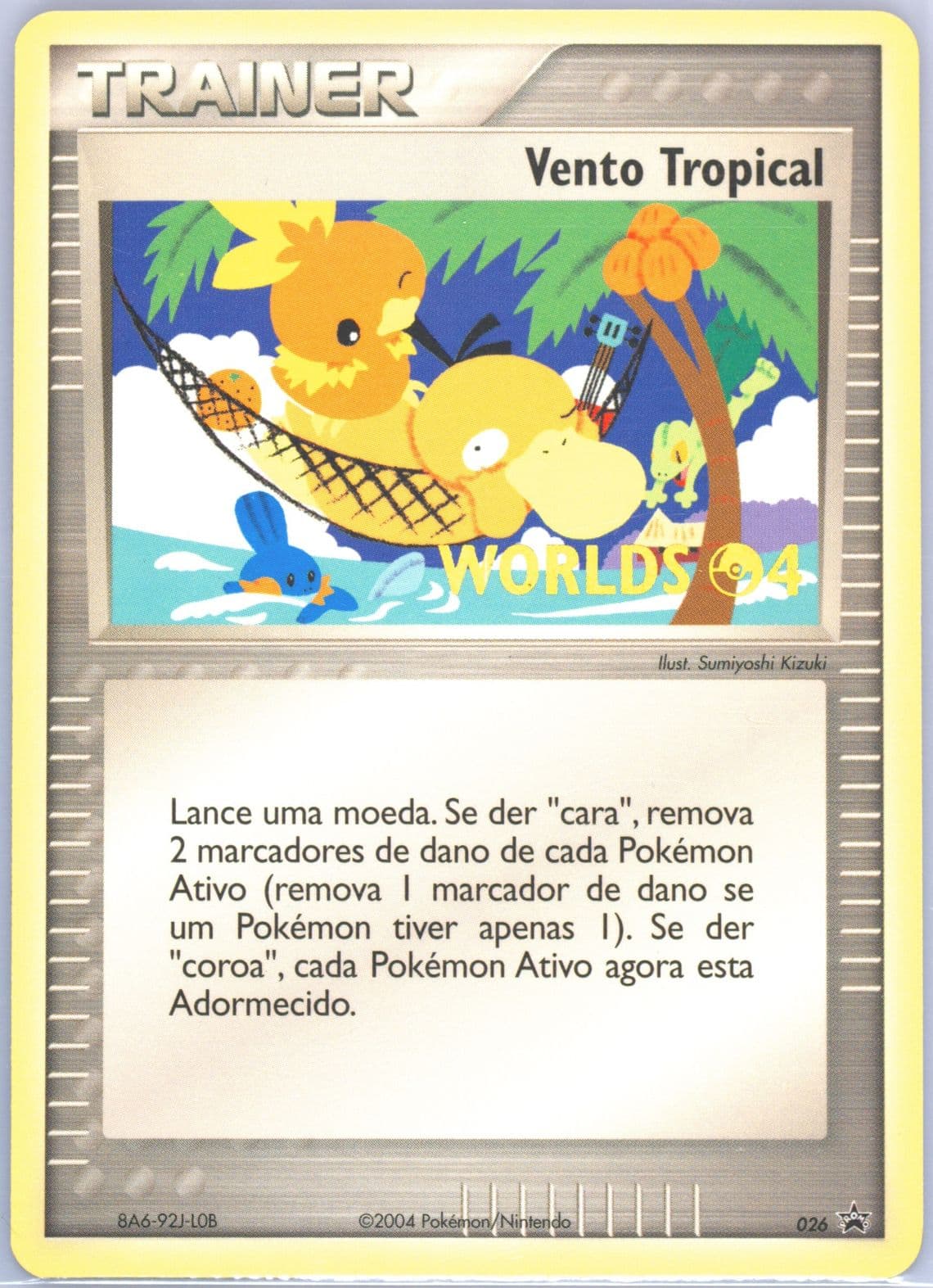 Tropical Wind Portuguese (26) 2004 Pokemon World Championships Promo