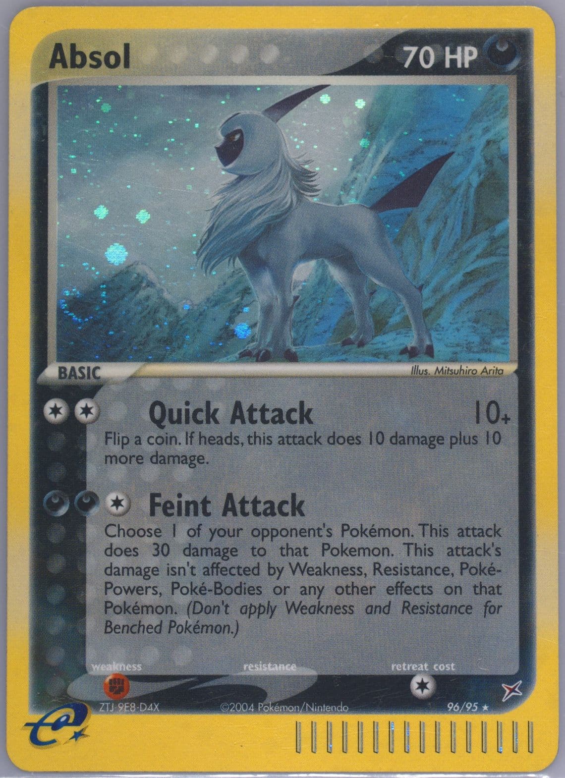 Absol-Holo (96) 2004 Pokemon EX Team Magma VS Team Aqua