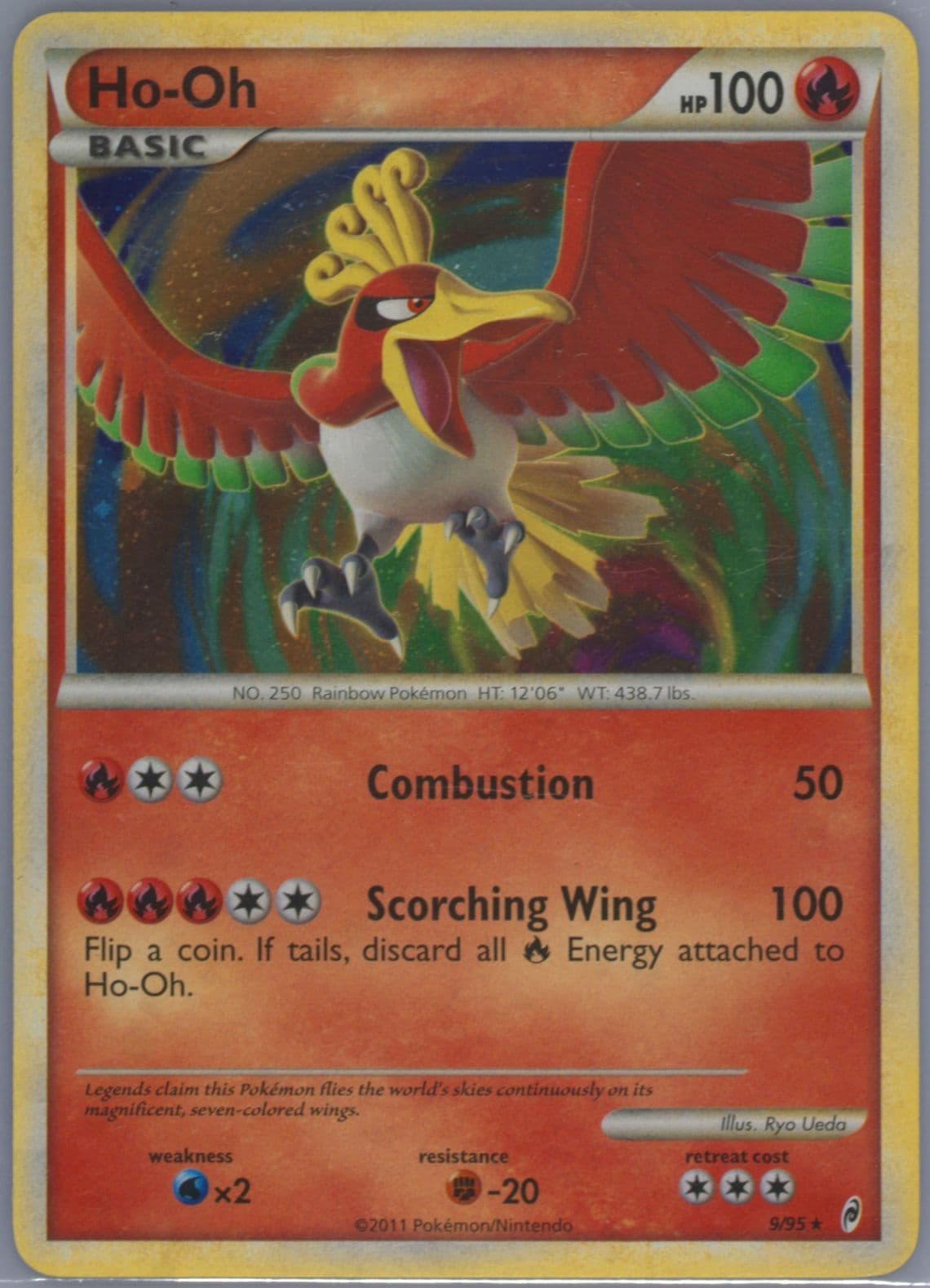 HO-Oh-Holo (9) 2011 Pokemon Call of Legends