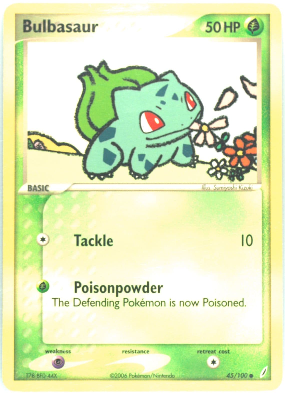 Bulbasaur (45) 2006 Pokemon EX Crystal Guardians