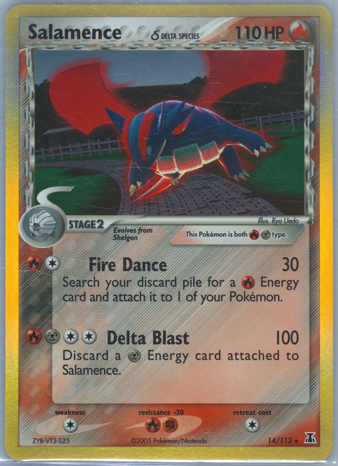 Salamence-Holo (14) 2005 Pokemon EX Delta Species
