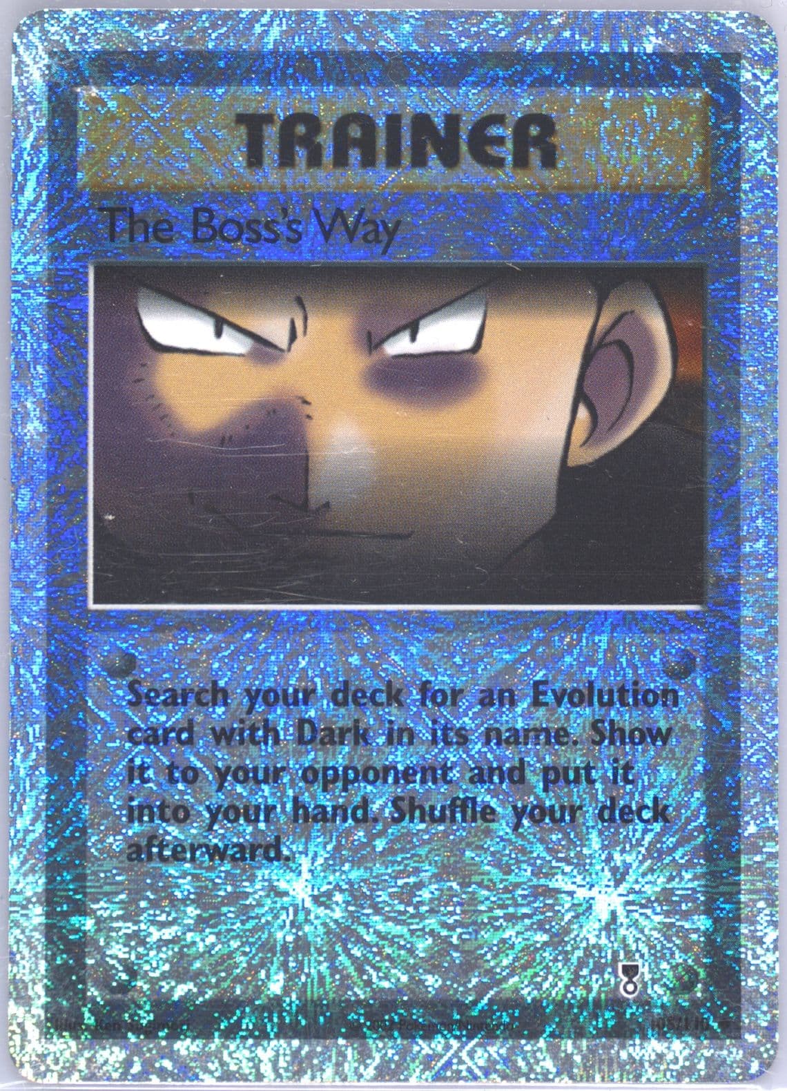 The Boss's Way-Reverse Foil (105) 2002 Pokemon Legendary Collection