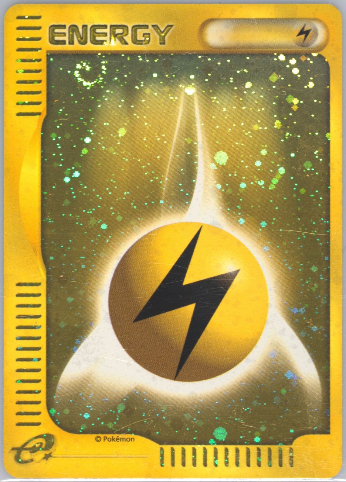 Lightning Energy-Holo 2002 Pokemon Japanese McDonald's