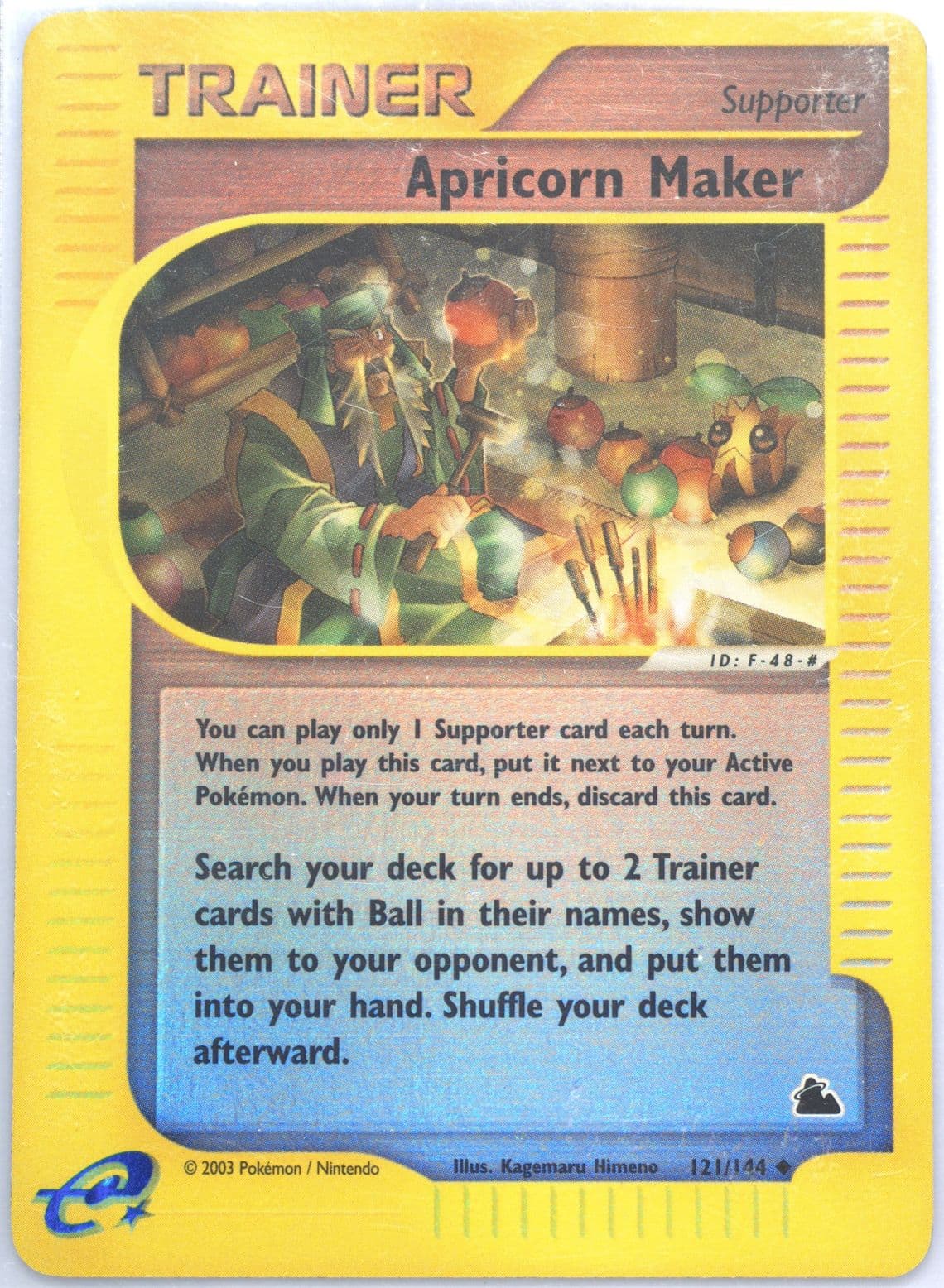 Apricorn Maker-Reverse Foil (121) 2003 Pokemon Skyridge