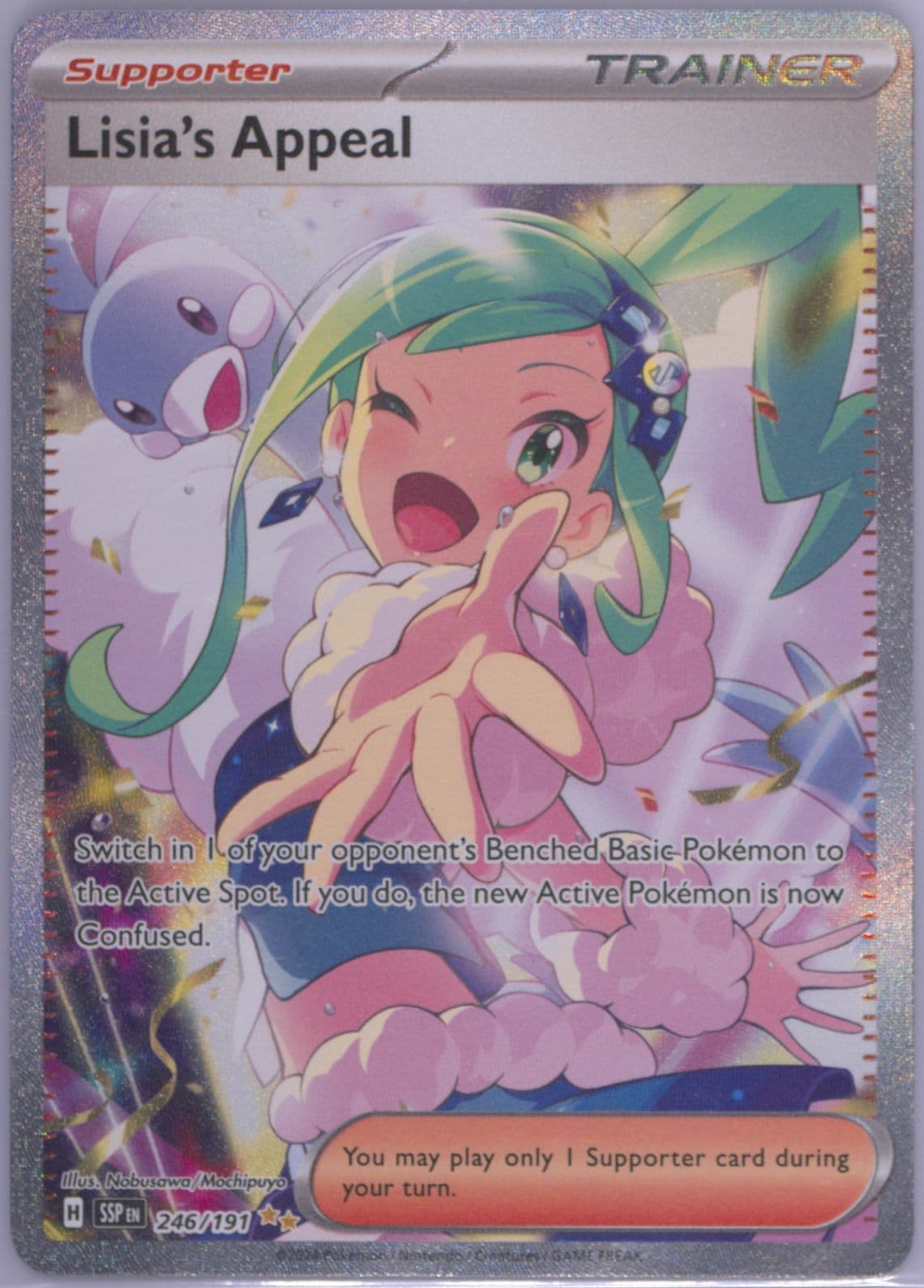 Lisia's Appeal (179) 2024 Pokemon Ssp EN-Surging Sparks