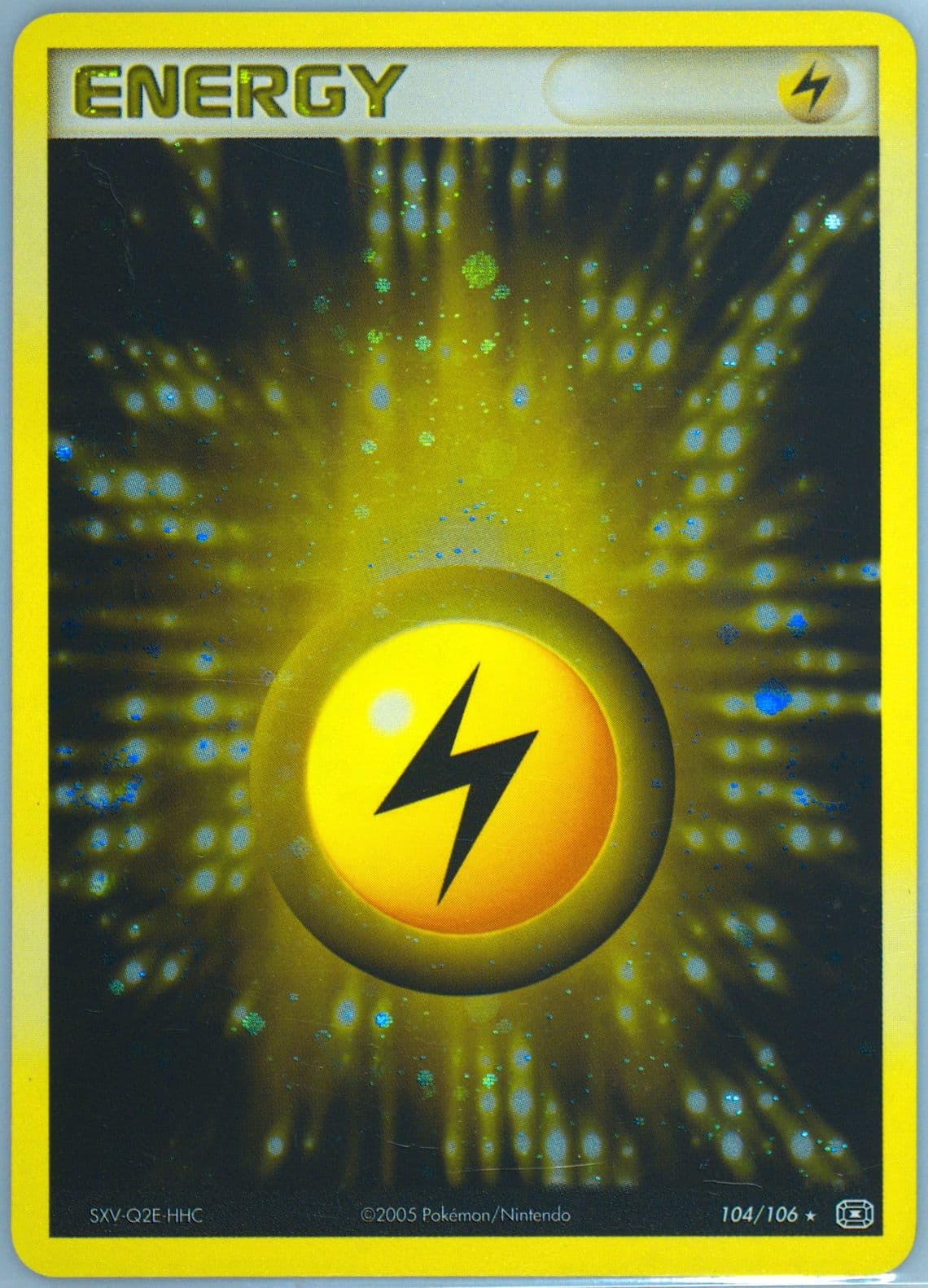 Lightning Energy-Holo (104) 2005 Pokemon EX Emerald