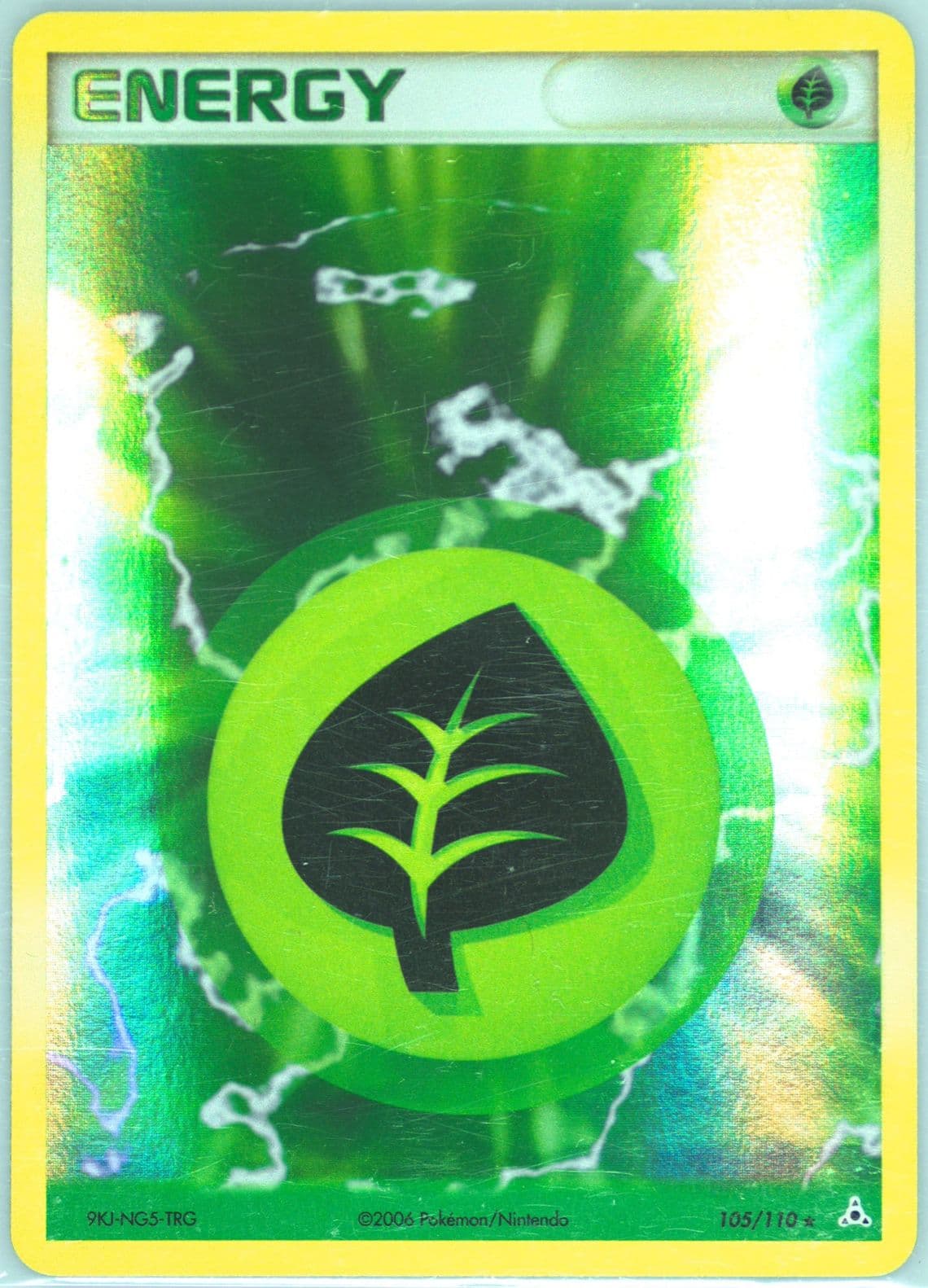 Grass Energy-Holo (105) 2006 Pokemon EX Holon Phantoms