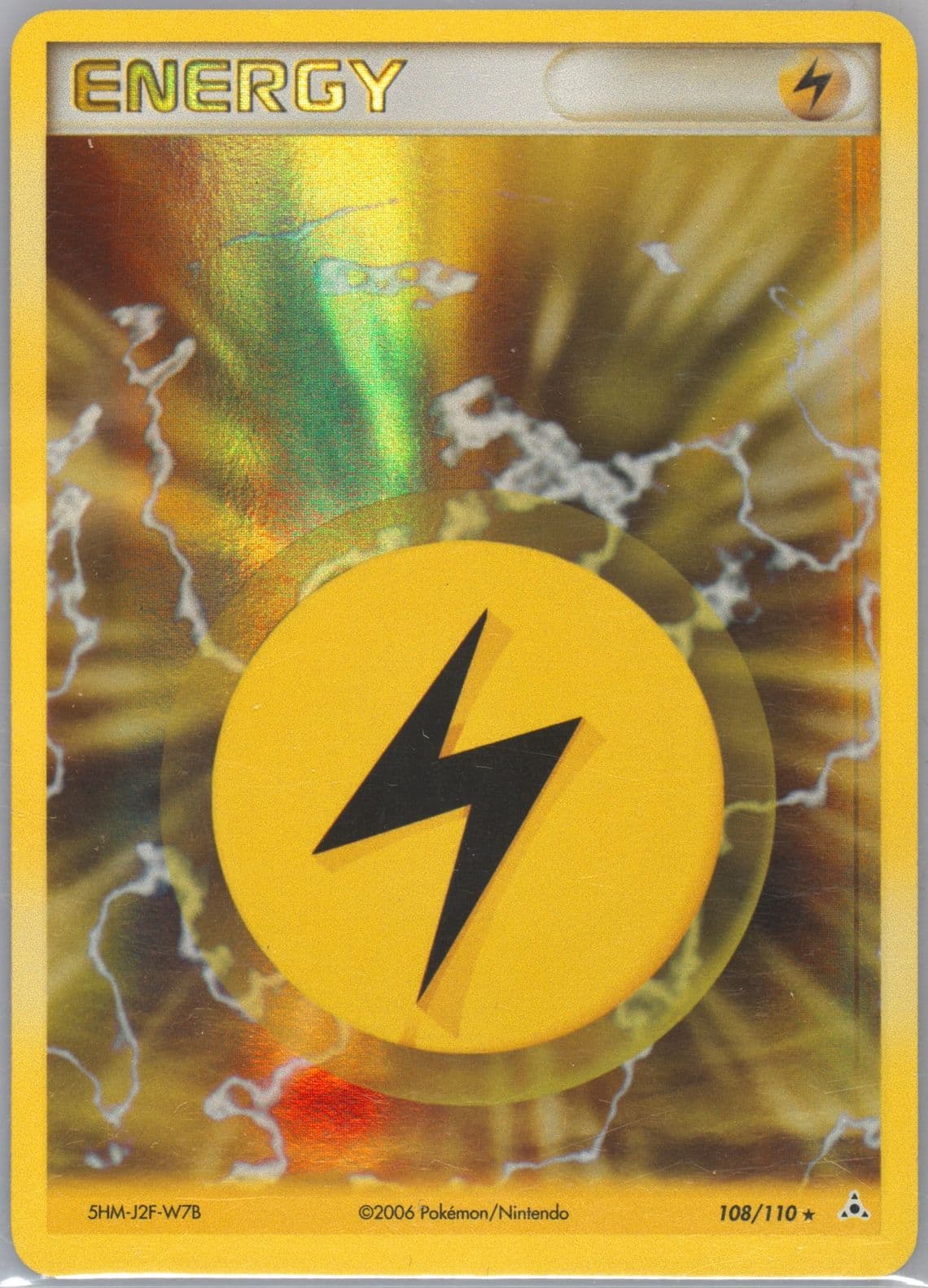 Lightning Energy-Holo (108) 2006 Pokemon EX Holon Phantoms