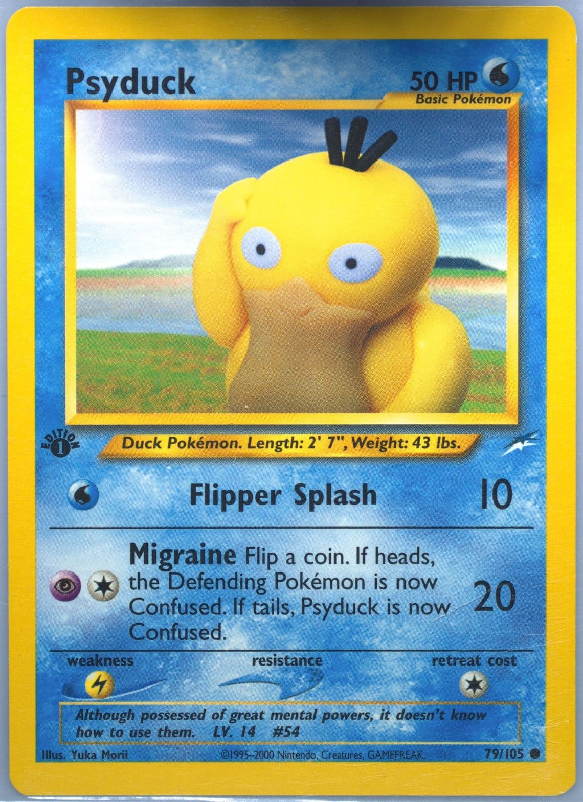 Psyduck 1st Edition (79) 2002 Pokemon Neo Destiny