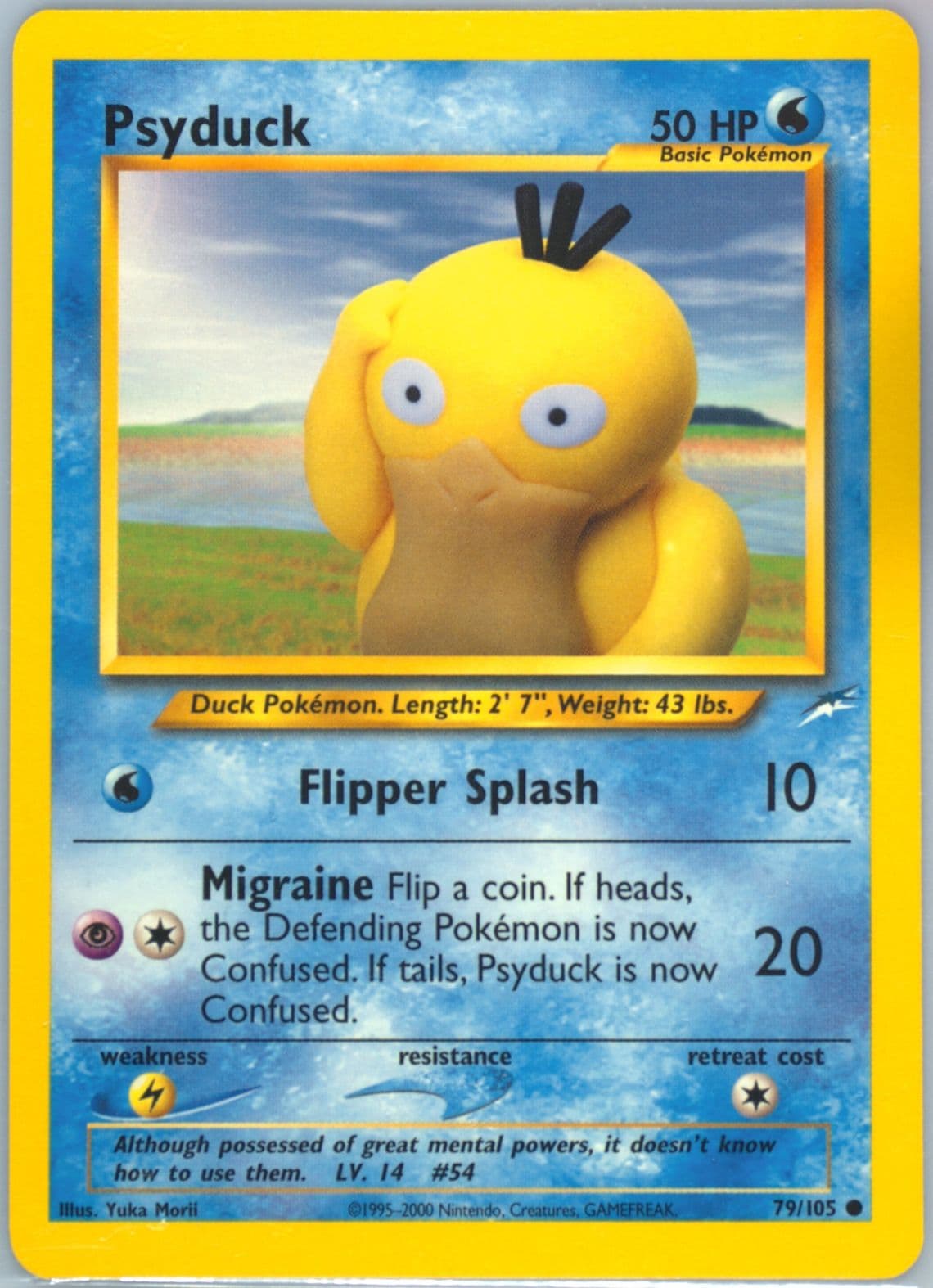 Psyduck (79) 2002 Pokemon Neo Destiny