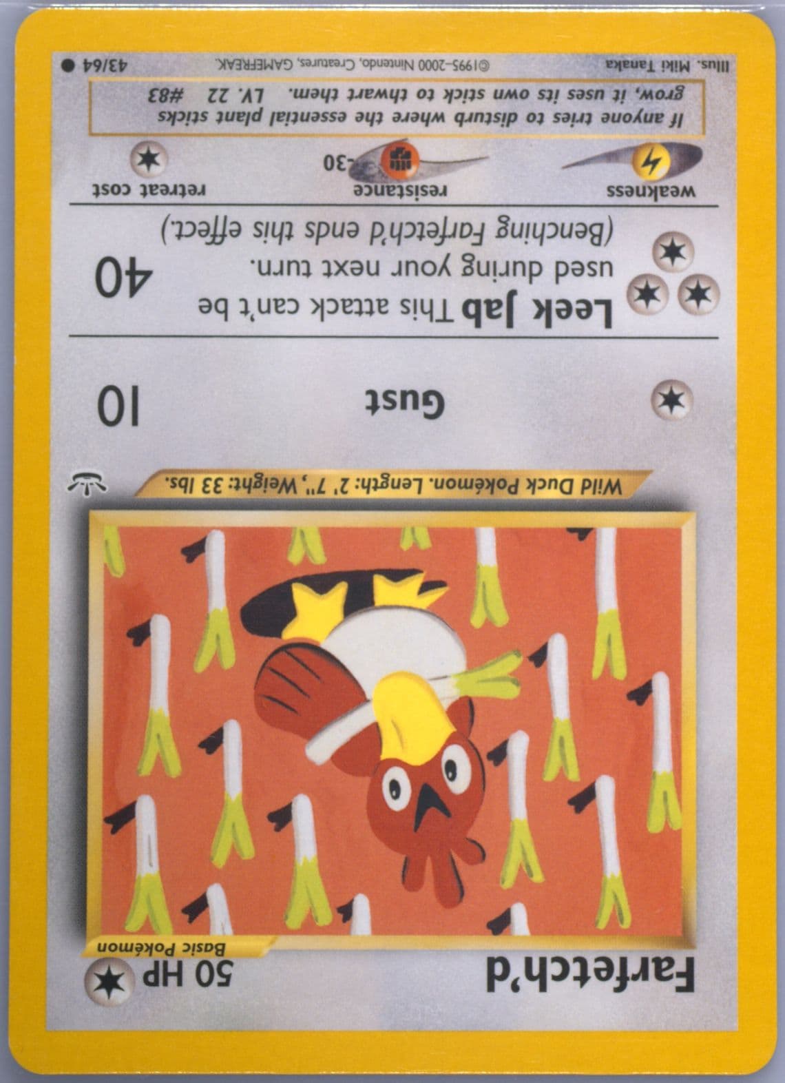 Farfetch'd (43) 2001 Pokemon Neo Revelation