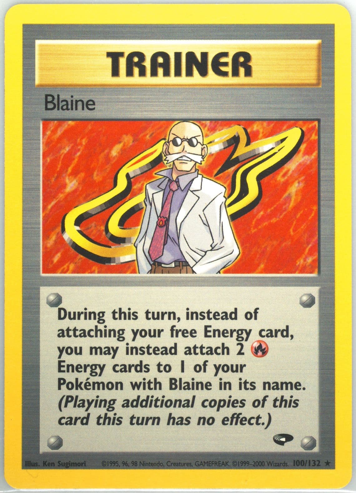 Blaine (100) 2000 Pokemon Gym Challenge