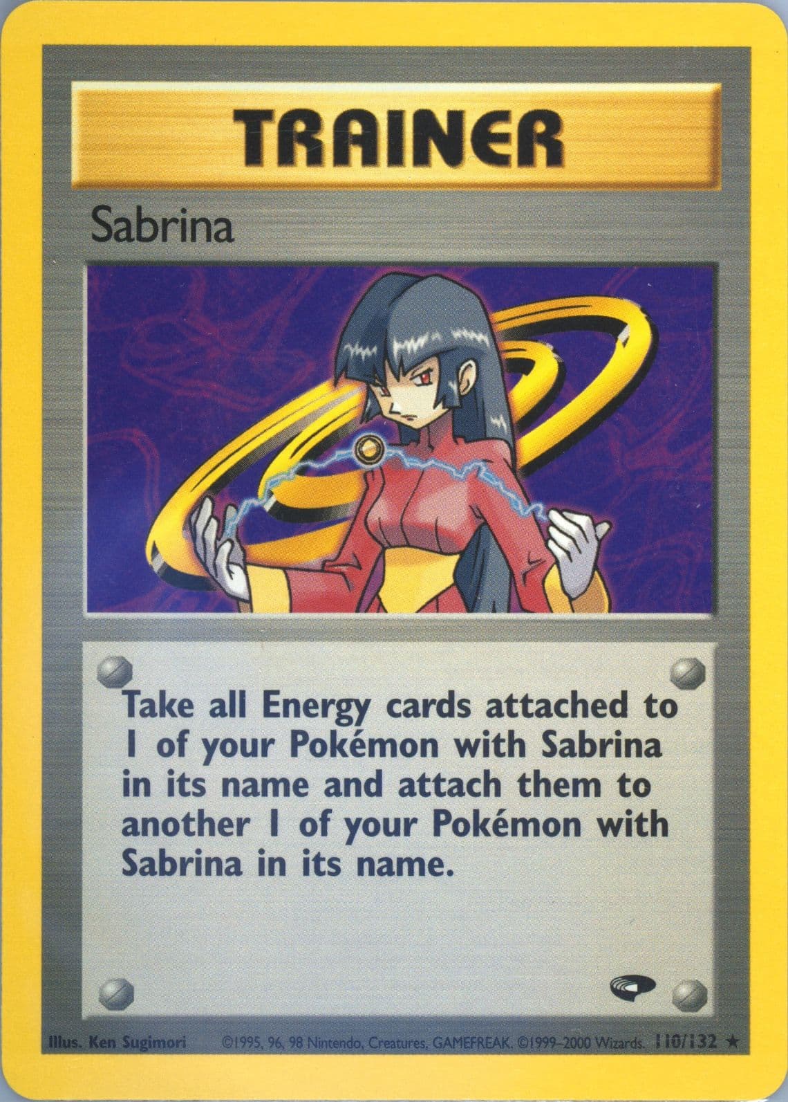 Sabrina (110) 2000 Pokemon Gym Challenge