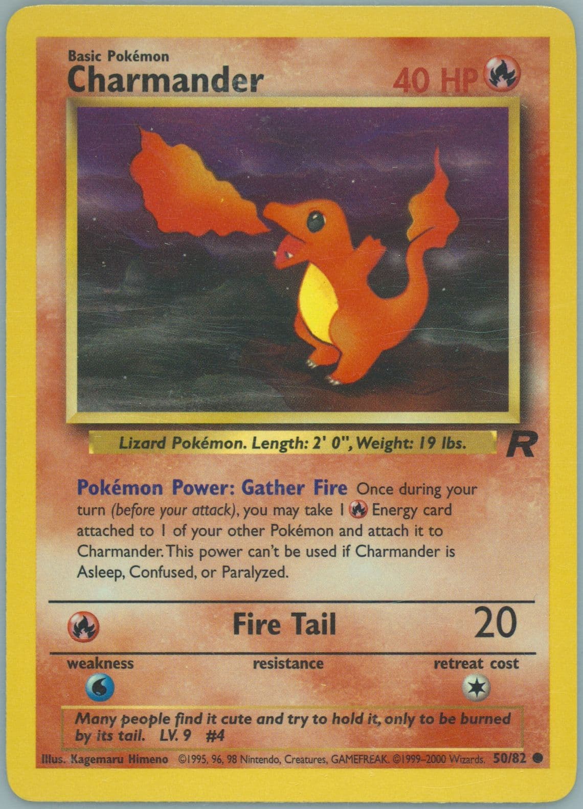 Charmander (50) 2000 Pokemon Rocket