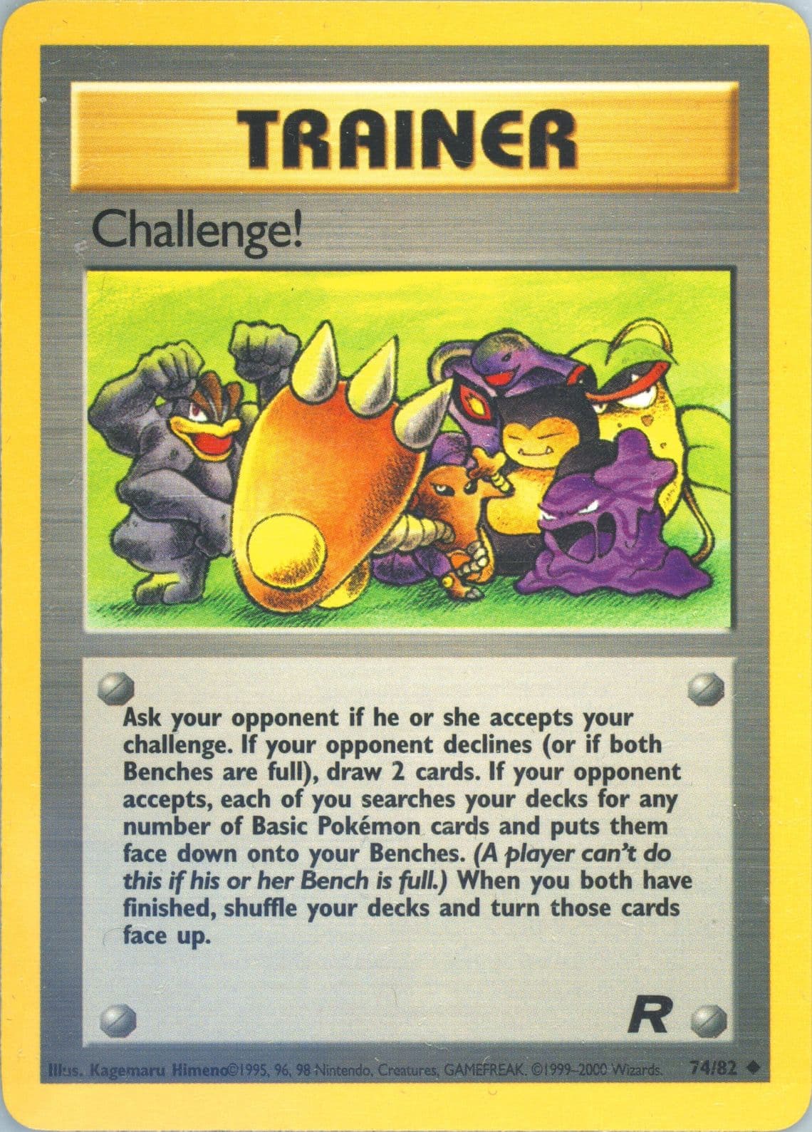 Challenge! (74) 2000 Pokemon Rocket