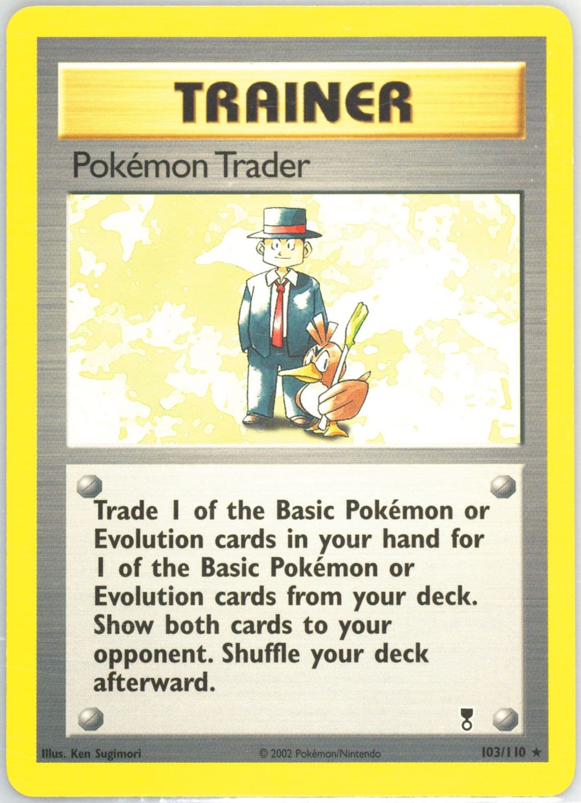 Pokemon Trader (103) 2002 Pokemon Legendary Collection