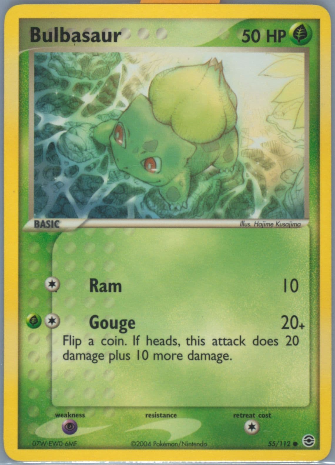 Bulbasaur (55) 2004 Pokemon EX Fire Red & Leaf Green