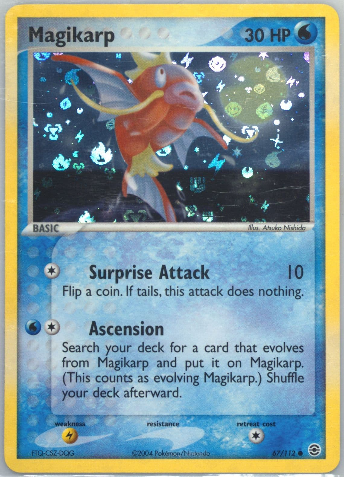 Magikarp-Reverse Foil (67) 2004 Pokemon EX Fire Red & Leaf Green