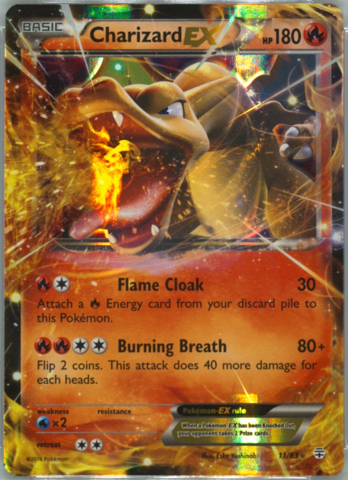 Charizard EX (11) 2016 Pokemon XY Generations