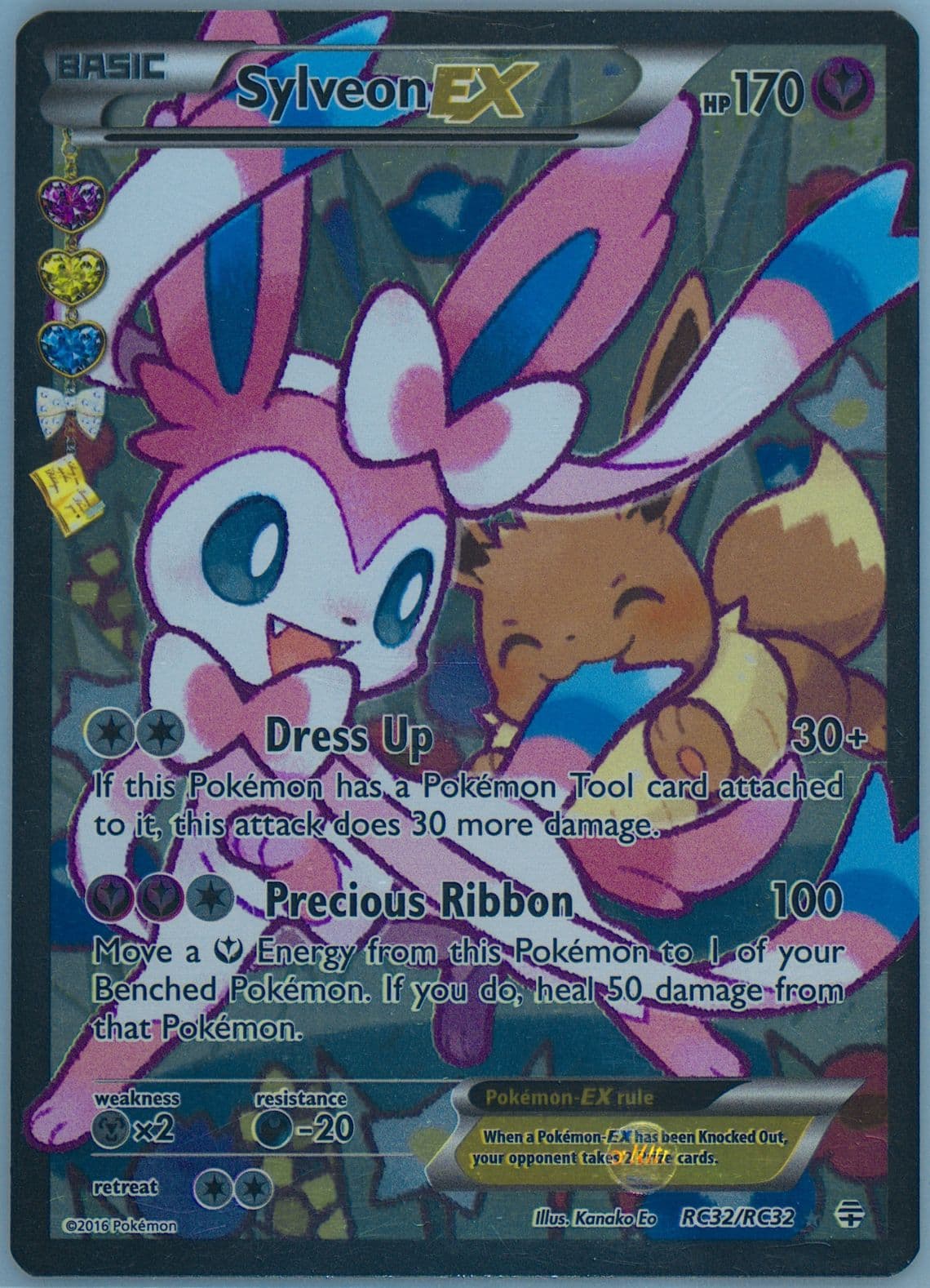 Full Art/Sylveon EX (RC32) 2016 Pokemon XY Generations Radiant Collection