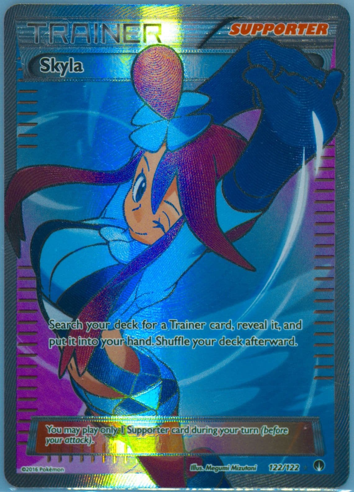 Full Art/Skyla (122) 2016 Pokemon XY Breakpoint