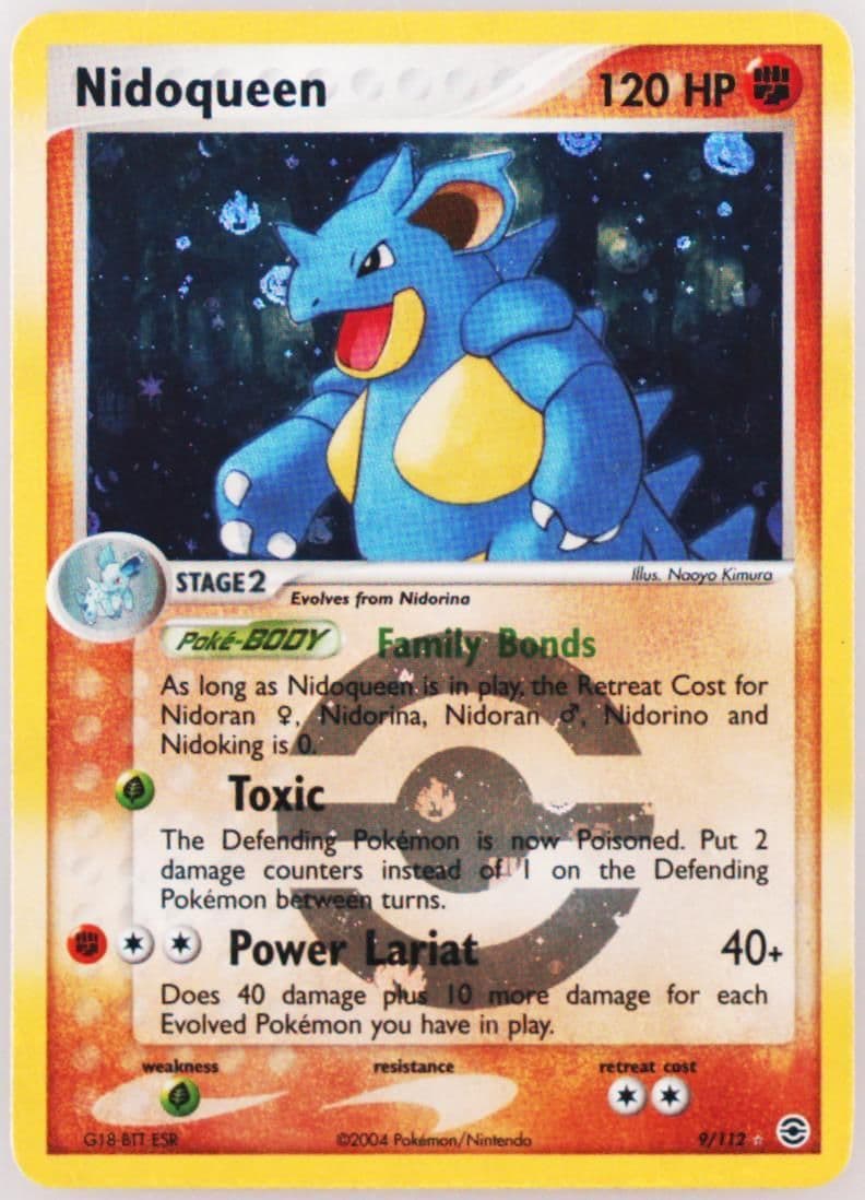 Nidoqueen-Reverse Foil (9) 2004 Pokemon EX Fire Red & Leaf Green