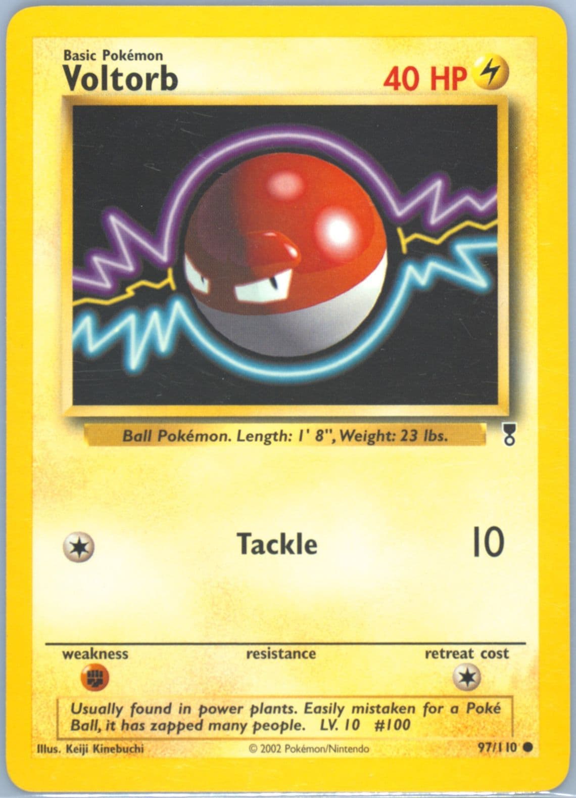 Voltorb (97) 2002 Pokemon Legendary Collection