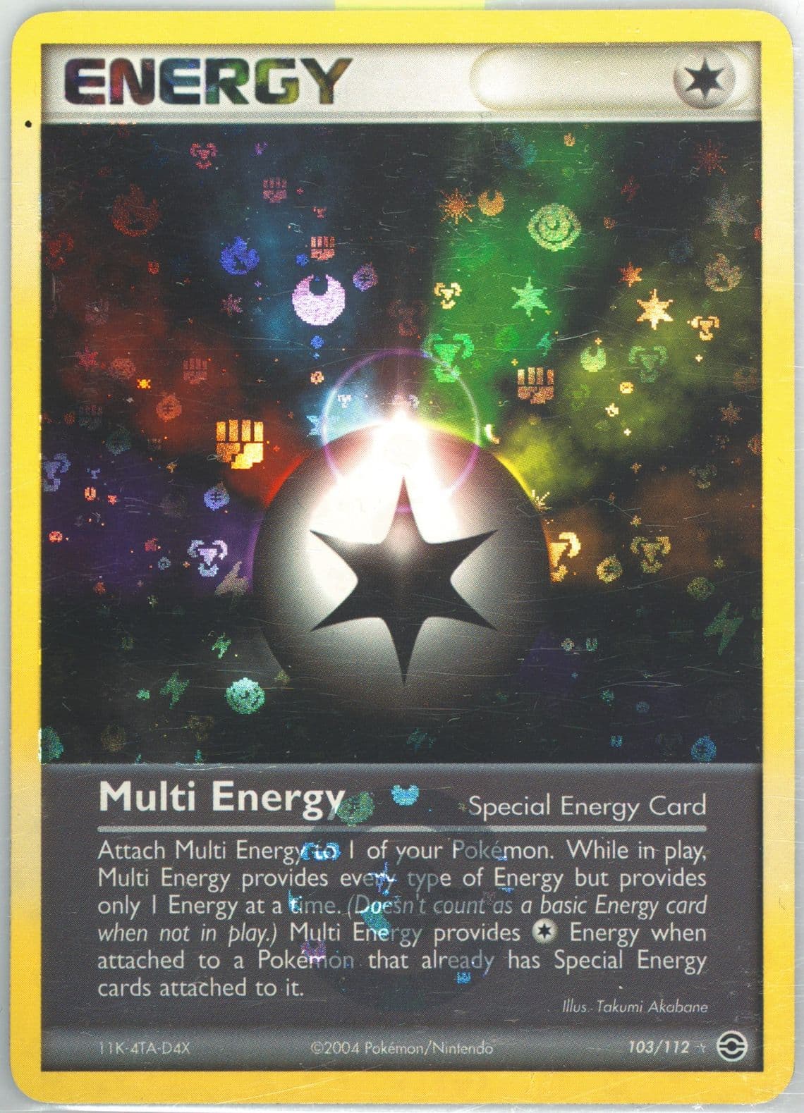 Multi Energy-Reverse Foil (103) 2004 Pokemon EX Fire Red & Leaf Green