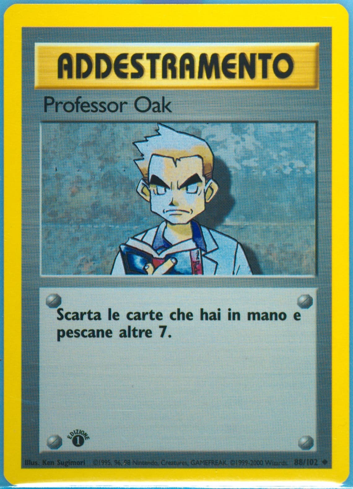 Professor Oak 1st Edition-Italian (88) 2000 Pokemon Game