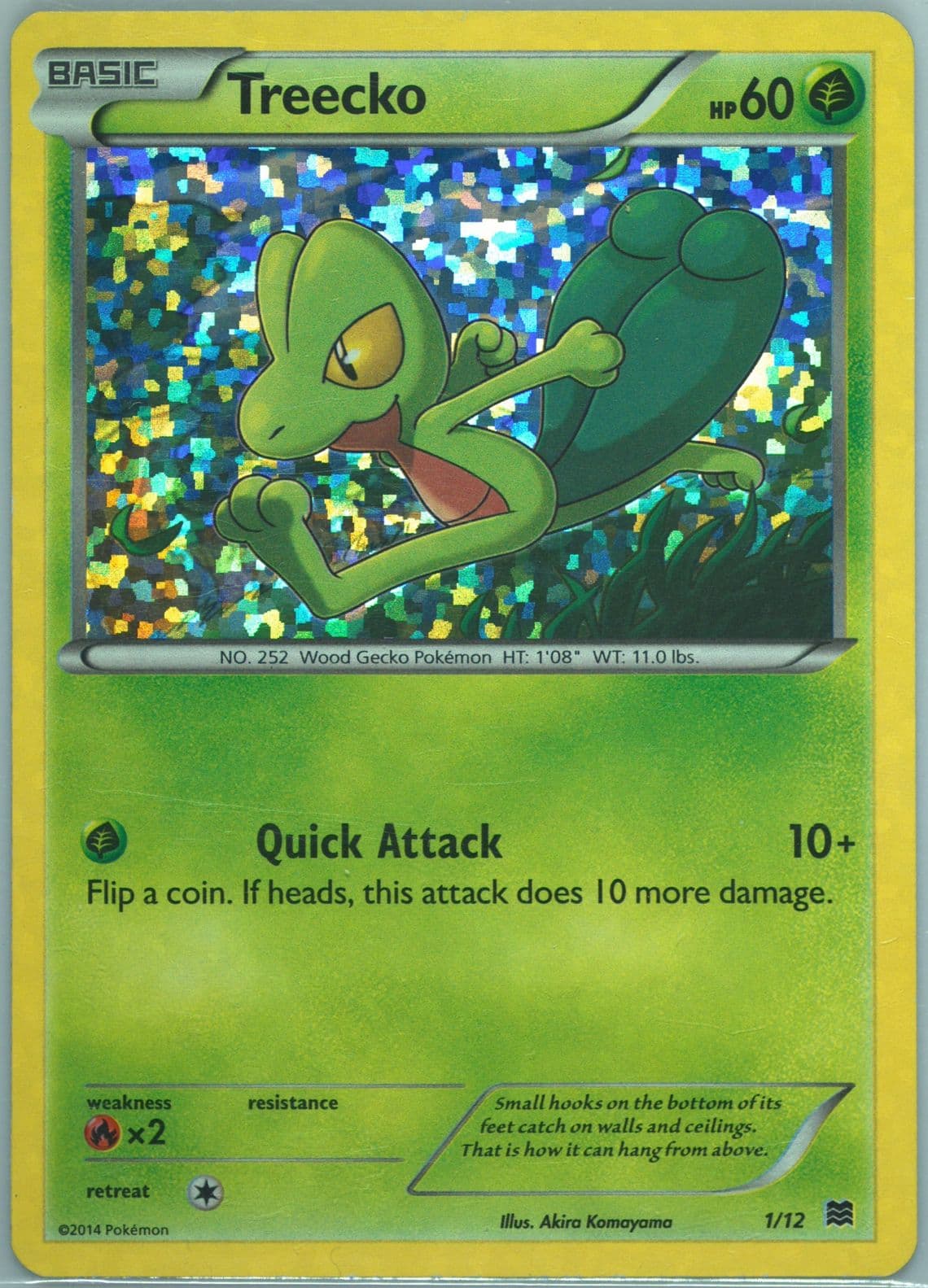 Treecko (1) 2015 Pokemon McDonald's Collection