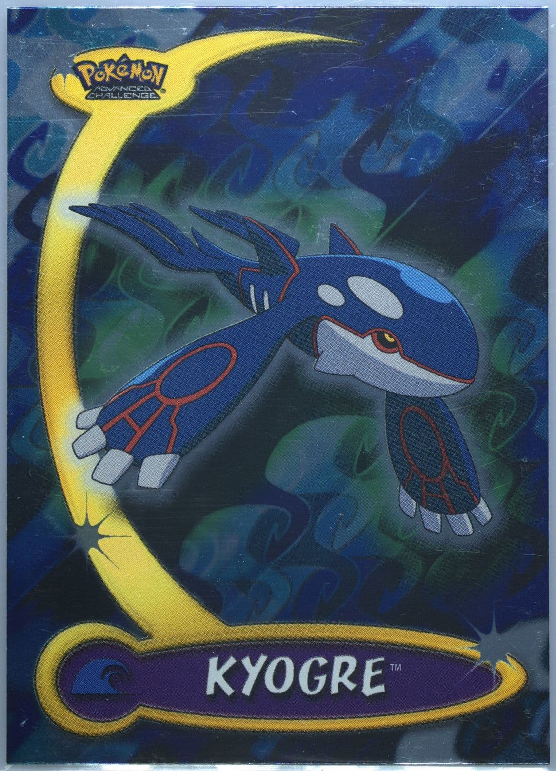 Kyogre Foil (37) 2004 Topps Pokemon Advanced Challenge