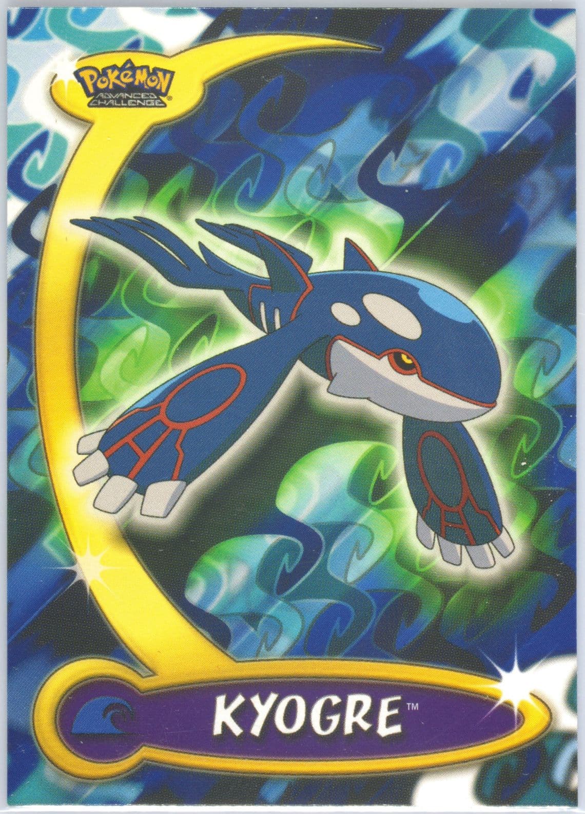 Kyogre (37) 2004 Topps Pokemon Advanced Challenge