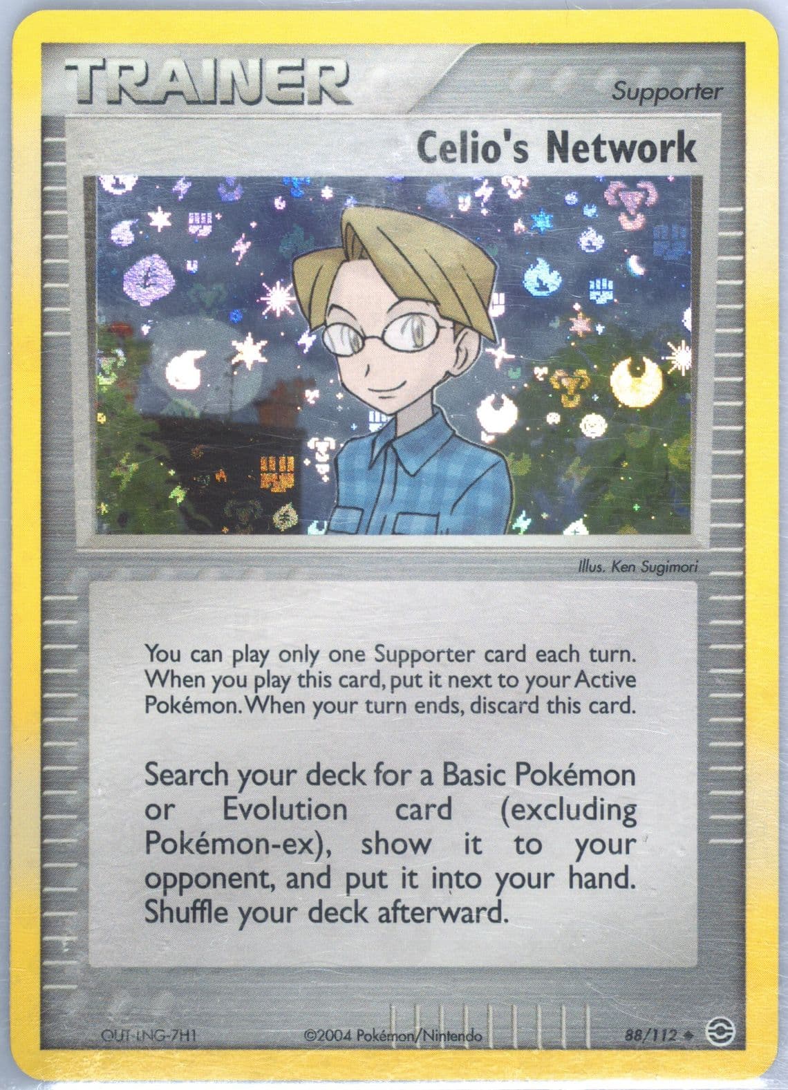 Celio's Network-Reverse Foil (88) 2004 Pokemon EX Fire Red & Leaf Green