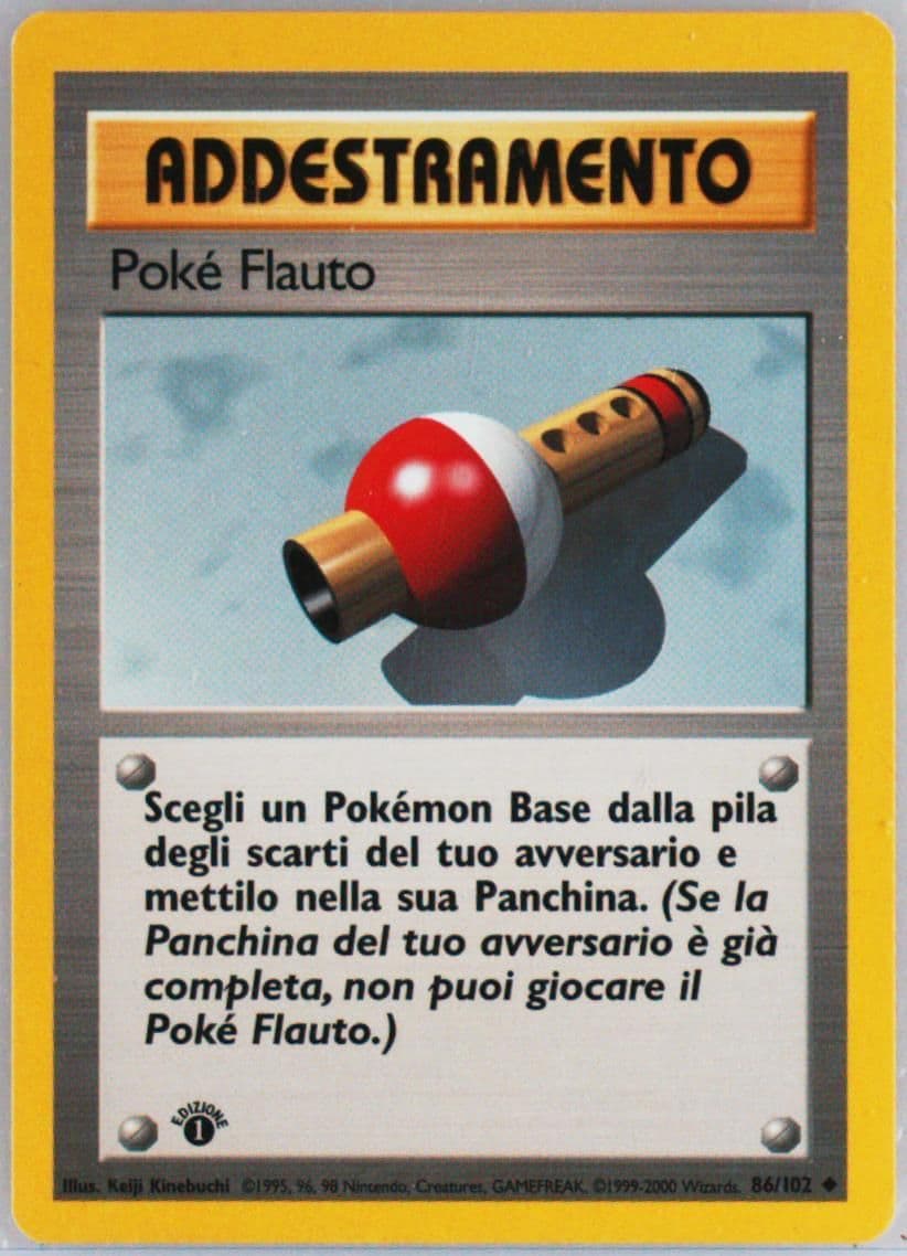 Pokemon Flute 1st Edition-Korean (86) 2000 Pokemon Game