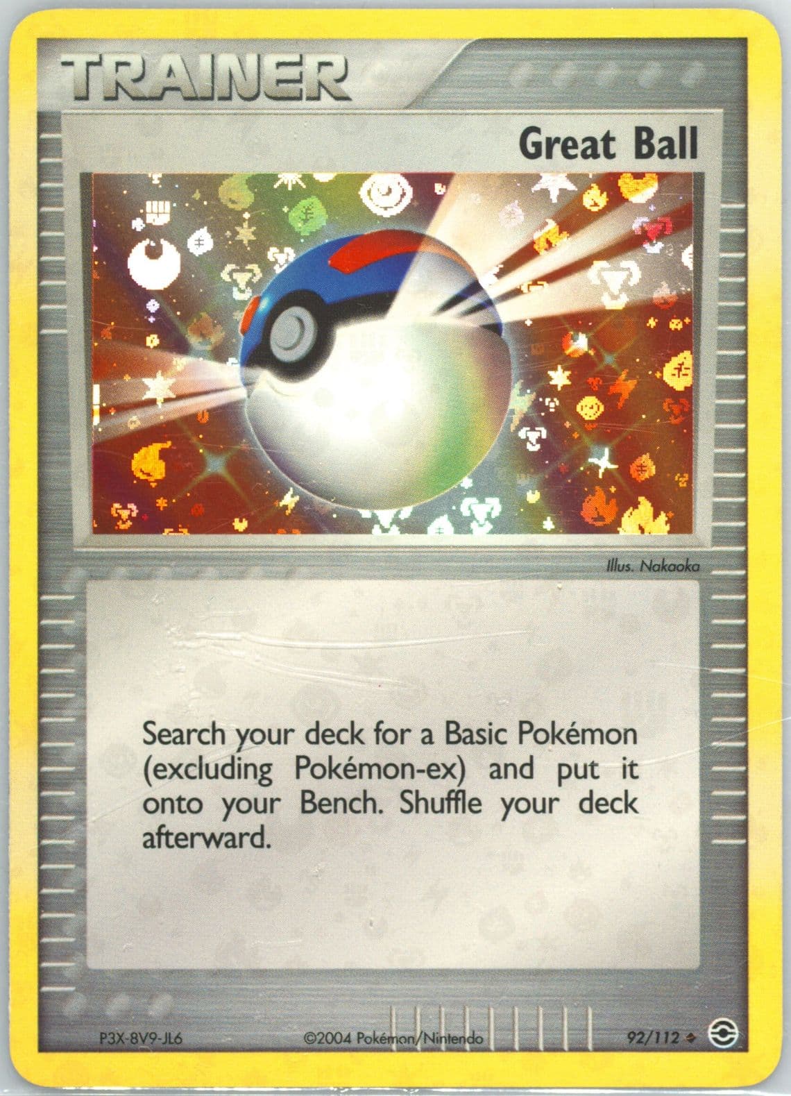 Great Ball-Reverse Foil (92) 2004 Pokemon EX Fire Red & Leaf Green