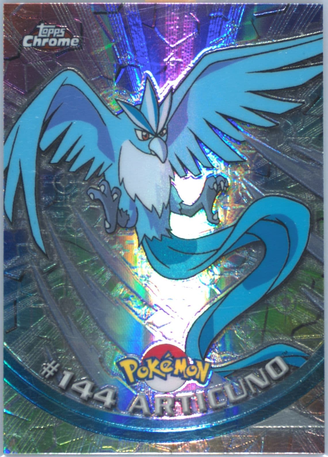 Articuno Spectra (144) 2000 Topps Chrome Pokemon T.V.